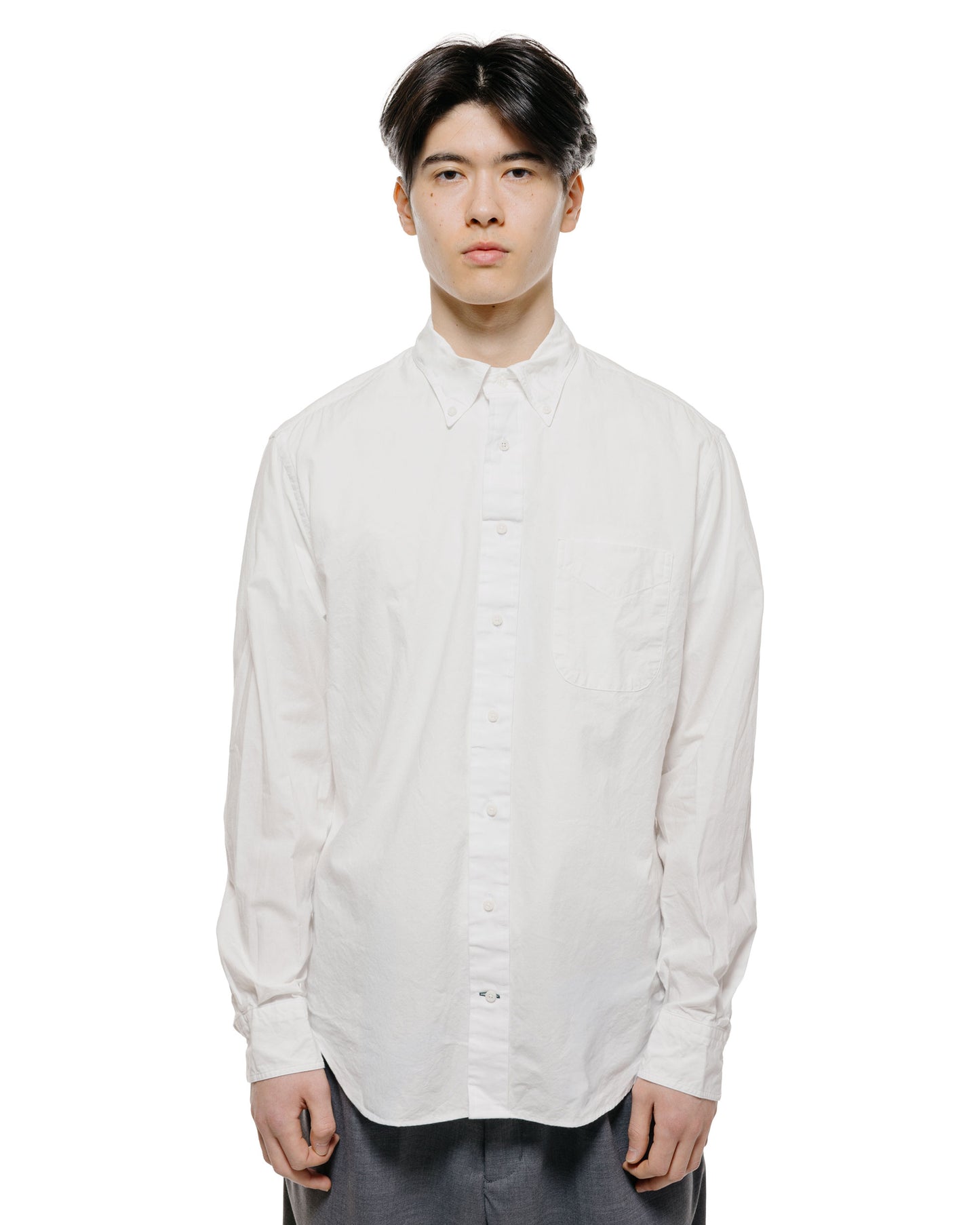 Gitman Vintage Bros. White Oxford Long Sleeve