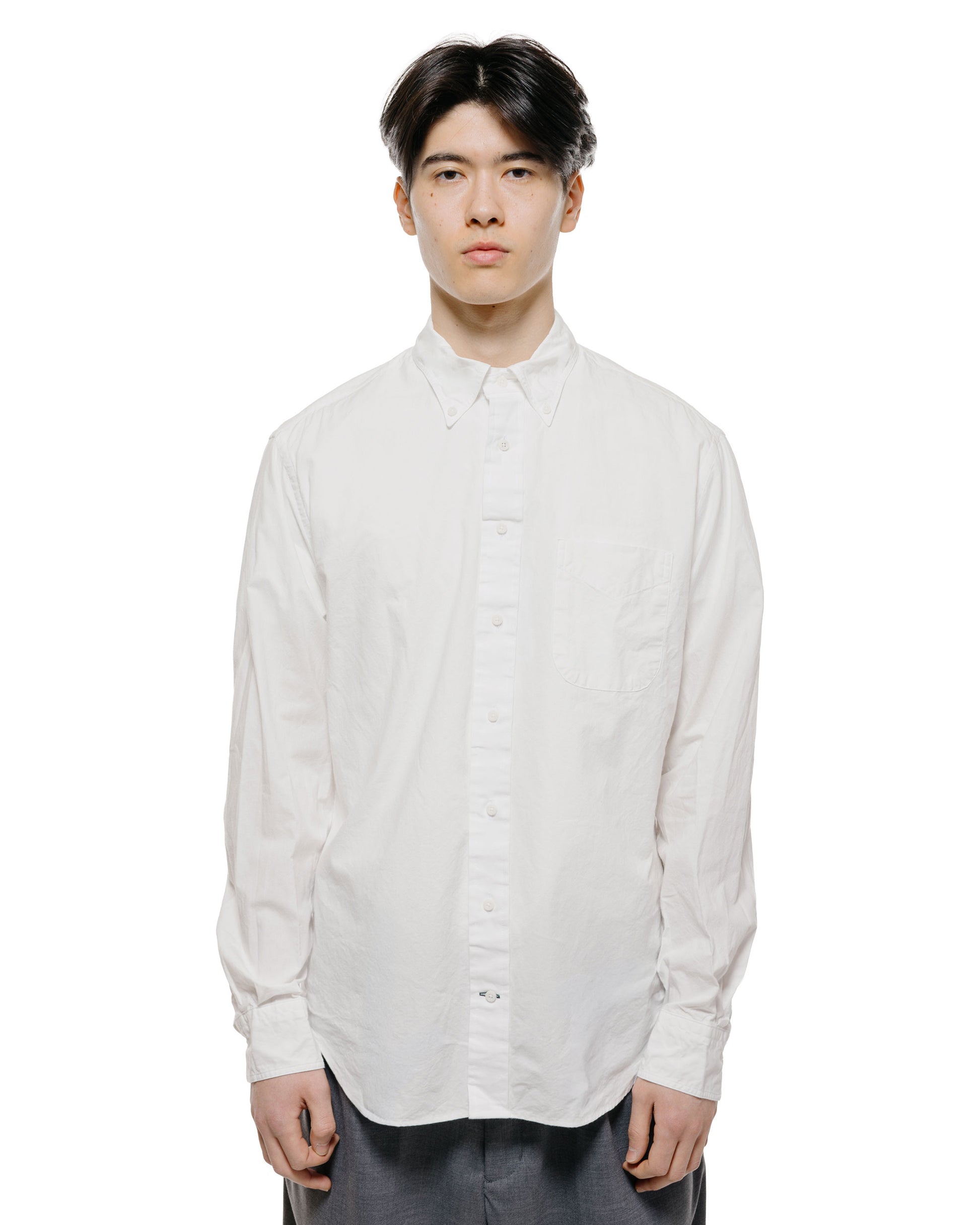 Gitman Vintage Bros. White Oxford Long Sleeve