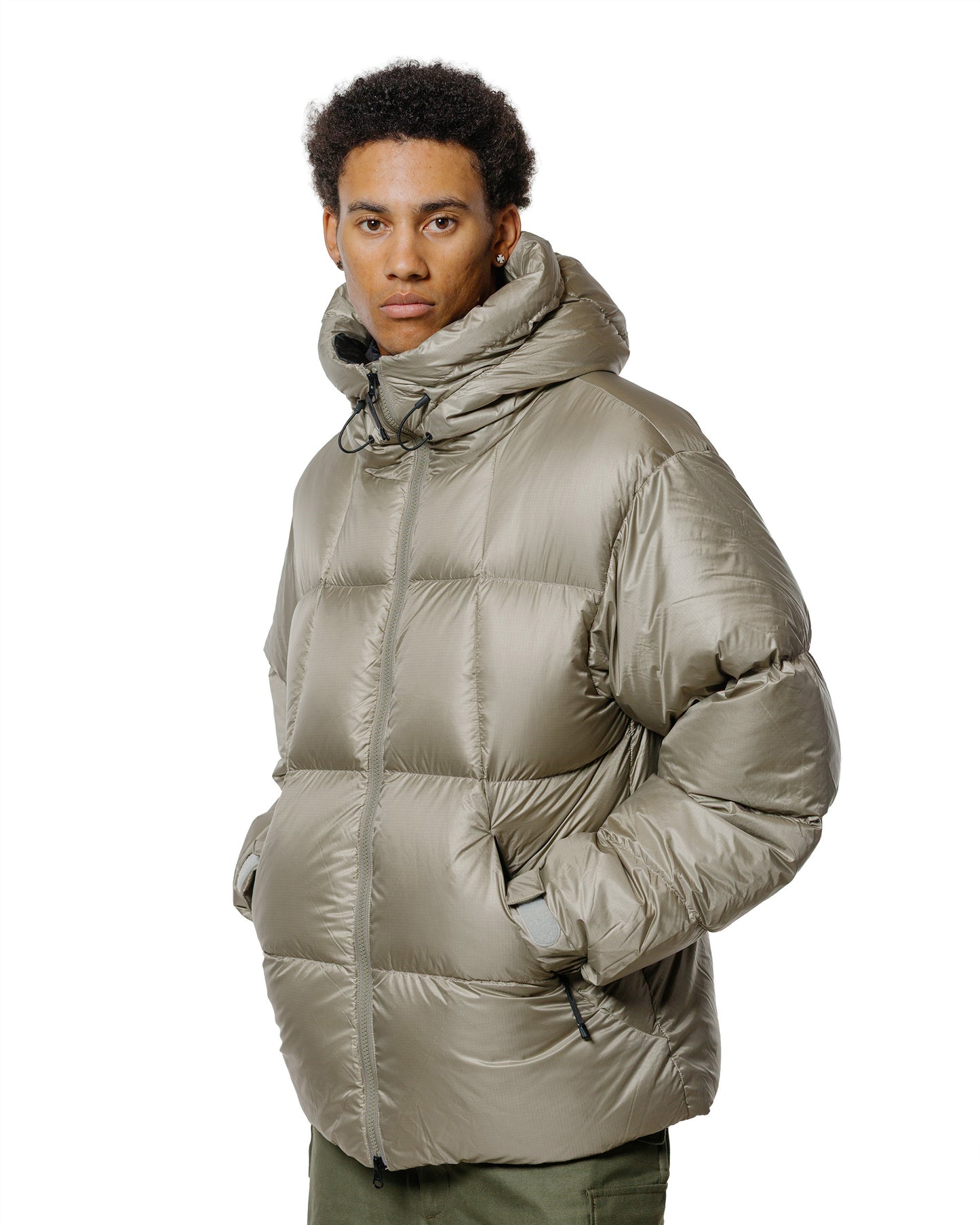 Goldwin PERTEX QUANTUM Down Parka Oak Beige