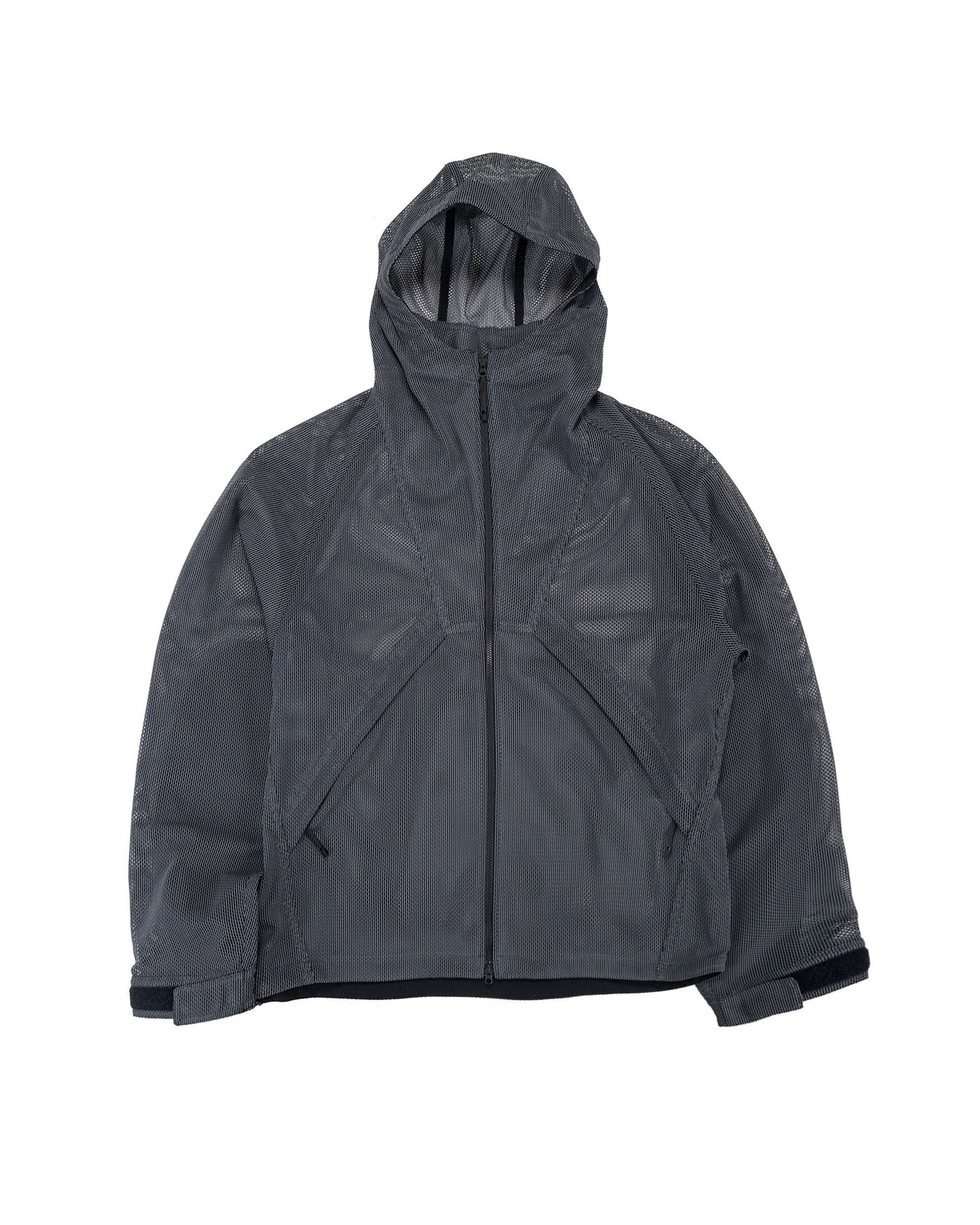 Goldwin Tonalith Mesh Hooded Jacket Black