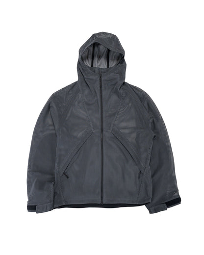 Goldwin Tonalith Mesh Hooded Jacket Black