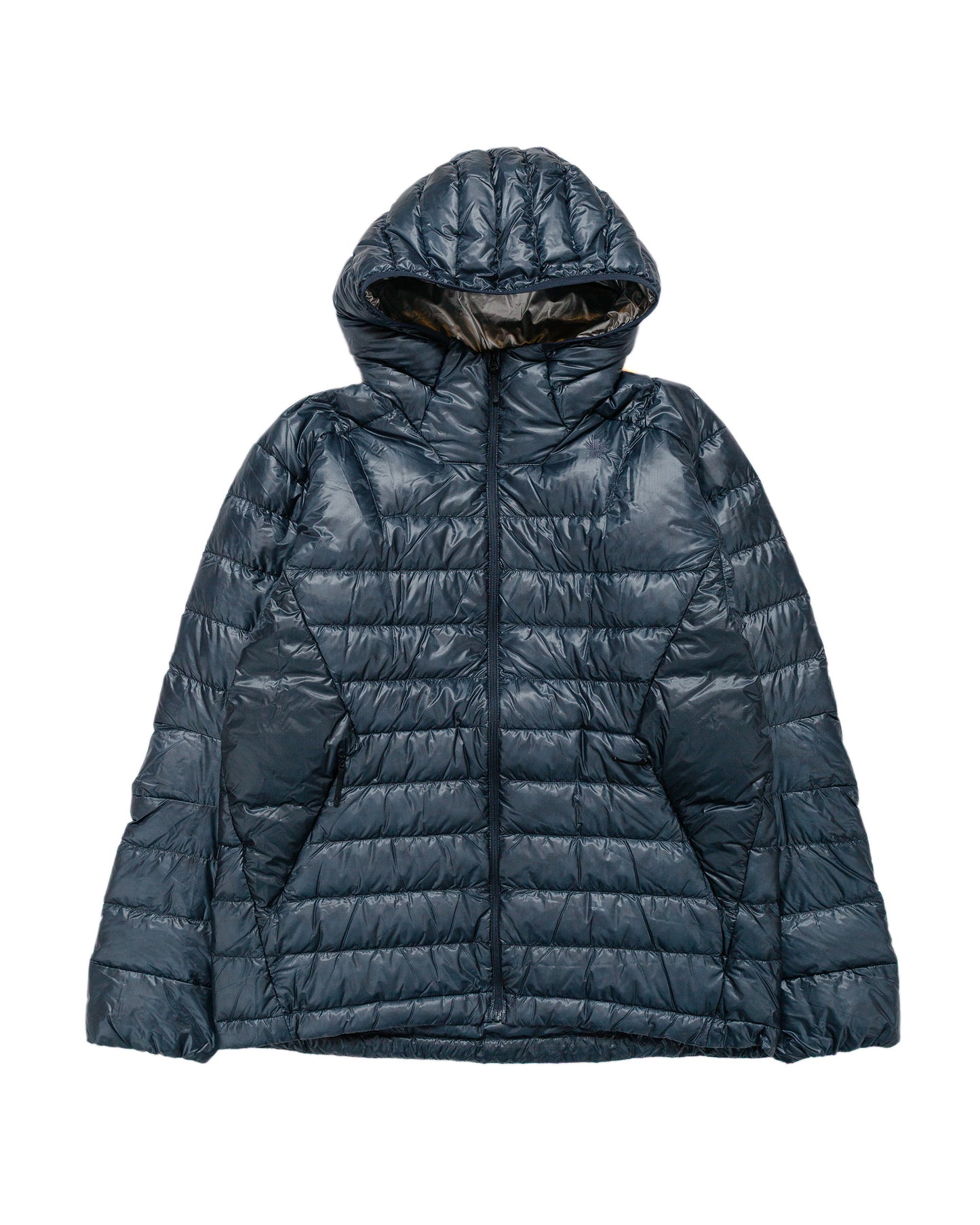 Goldwin 1000FP Sputtering Hooded Down Jacket Wolf Gray