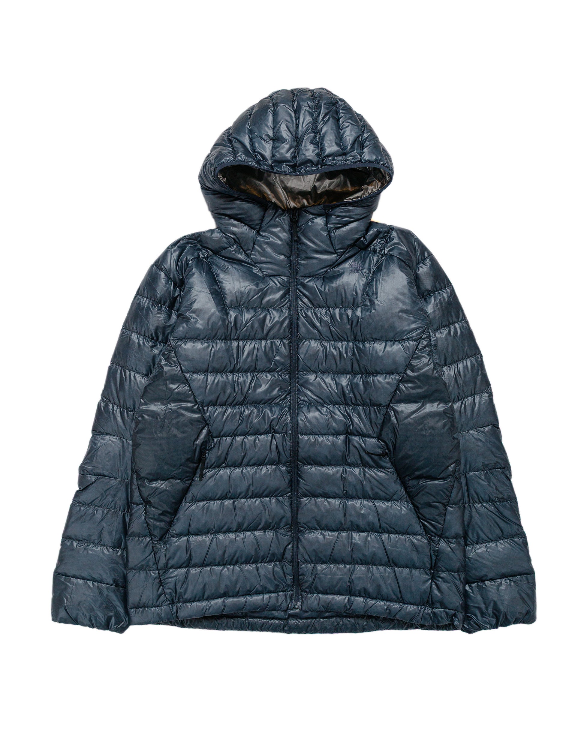 Goldwin 1000FP Sputtering Hooded Down Jacket Wolf Gray