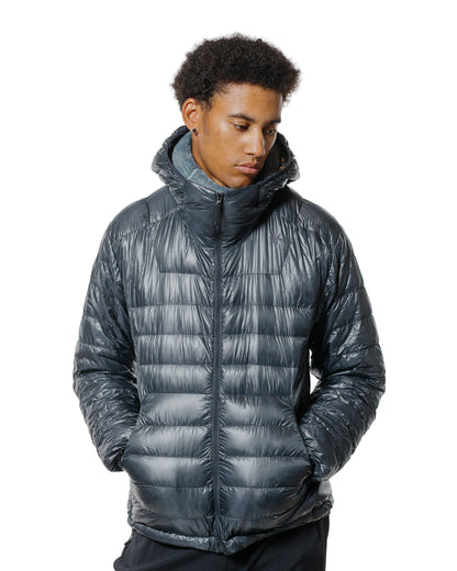 Goldwin 1000FP Sputtering Hooded Down Jacket Wolf Gray