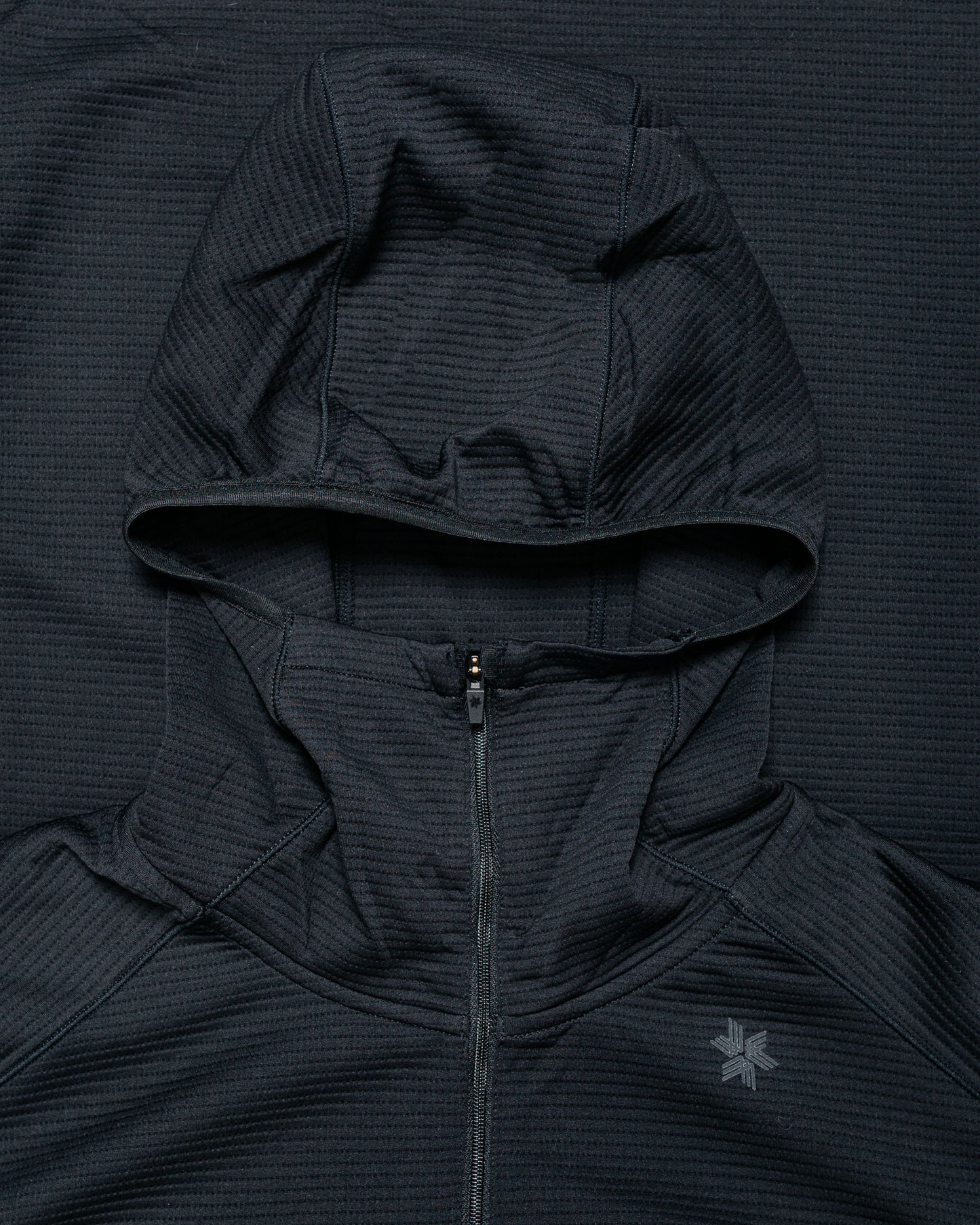Goldwin Dual Layered L/S Hoodie Black