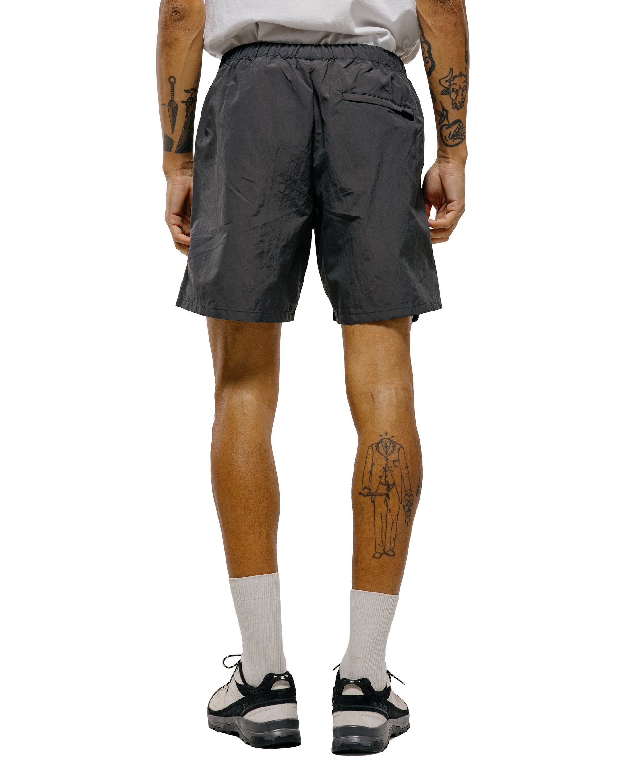 Goldwin Nylon Shorts Deep Charcoal