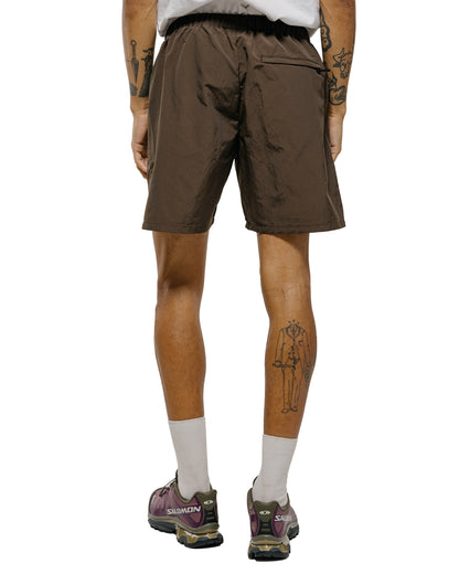 Goldwin Nylon Shorts Jet Brown