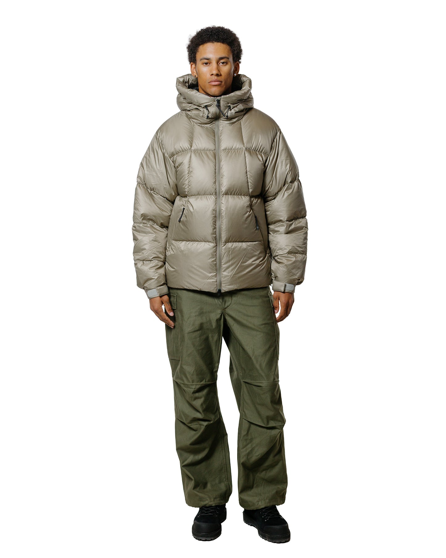 Goldwin PERTEX QUANTUM Down Parka Oak Beige