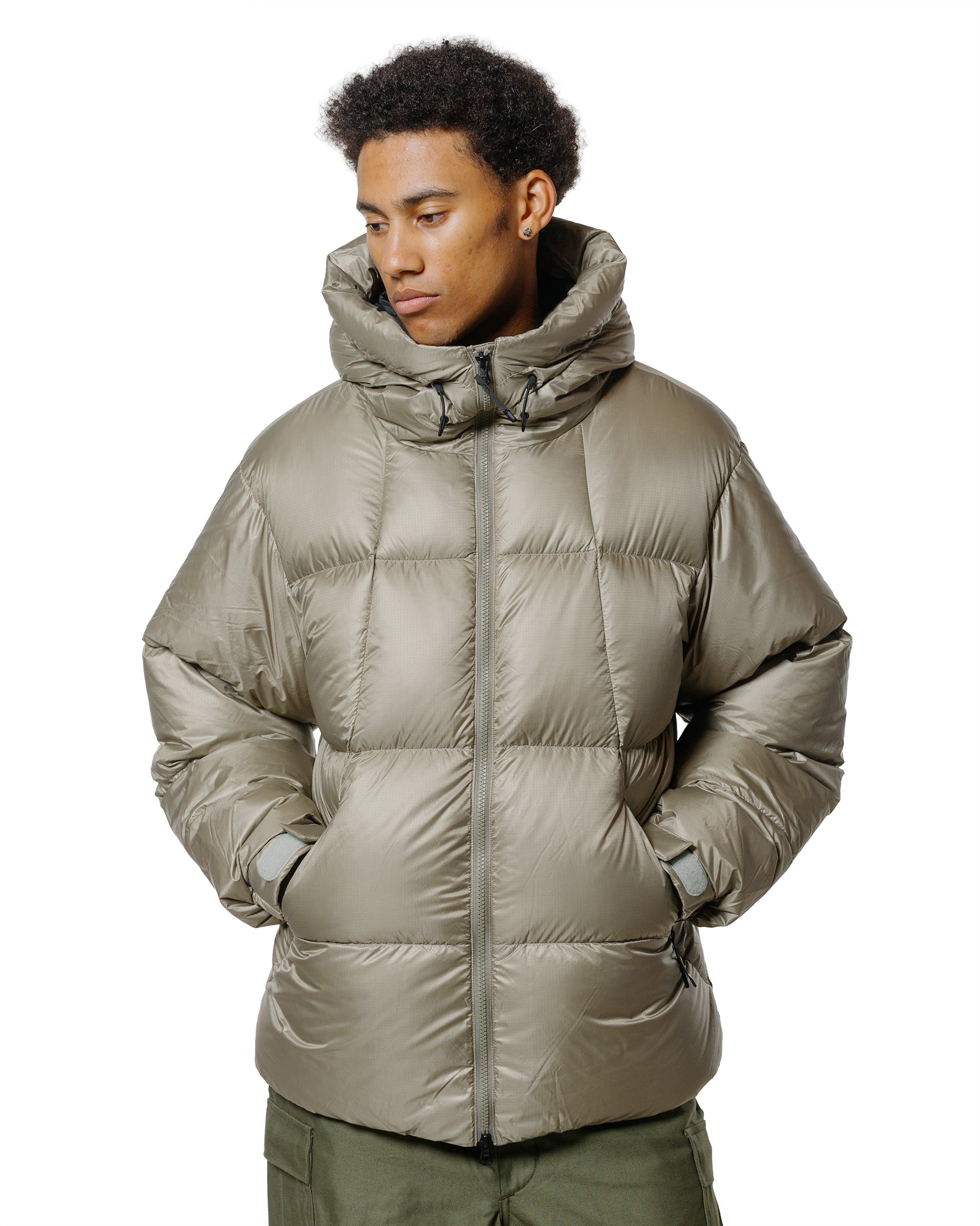 Goldwin PERTEX QUANTUM Down Parka Oak Beige