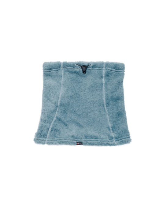 Goldwin POLARTEC High Loft Fleece Neck Warmer Aqua Gray