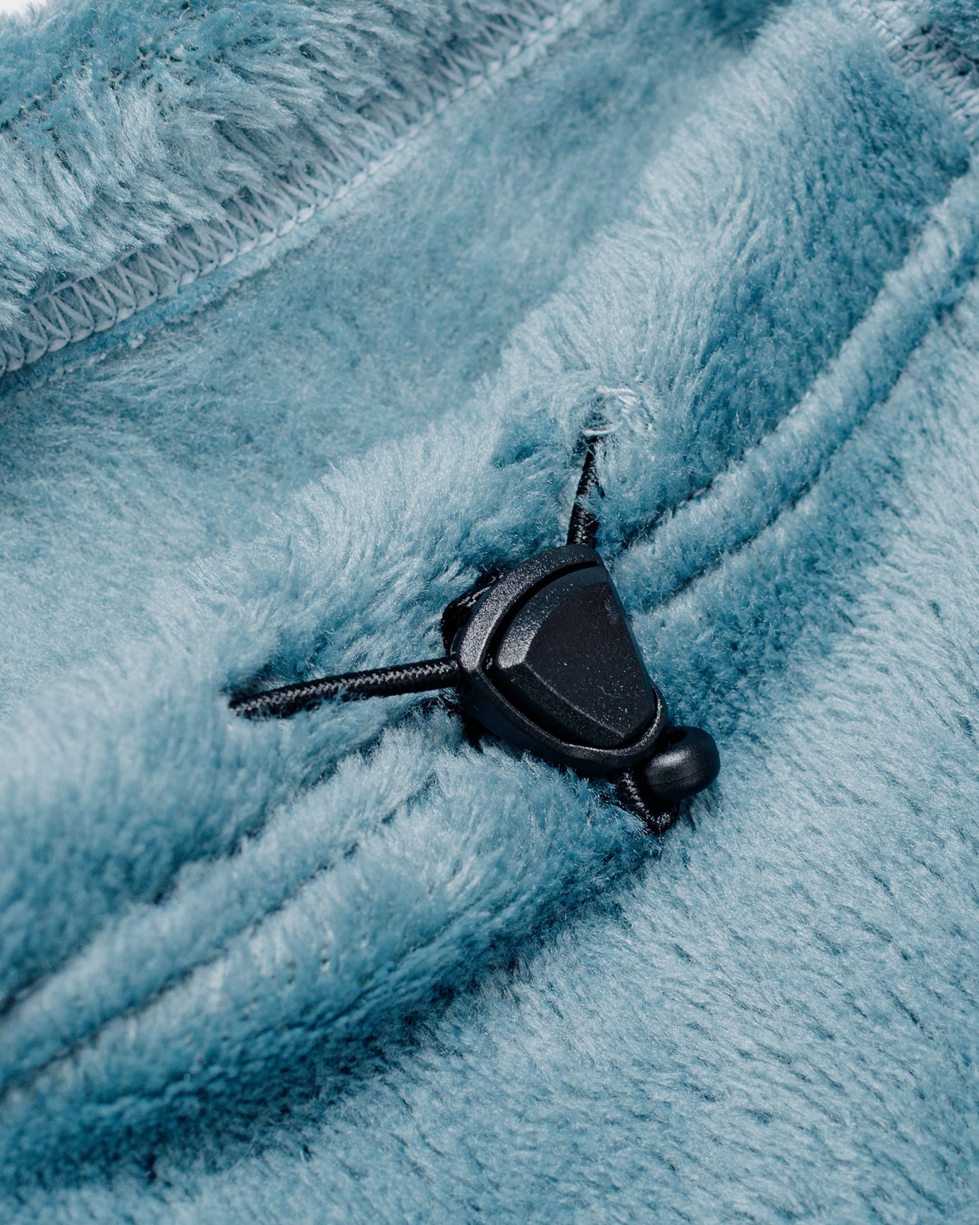 Goldwin POLARTEC High Loft Fleece Neck Warmer Aqua Gray