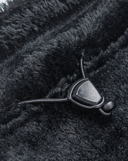 Goldwin POLARTEC High Loft Fleece Neck Warmer Ink Black