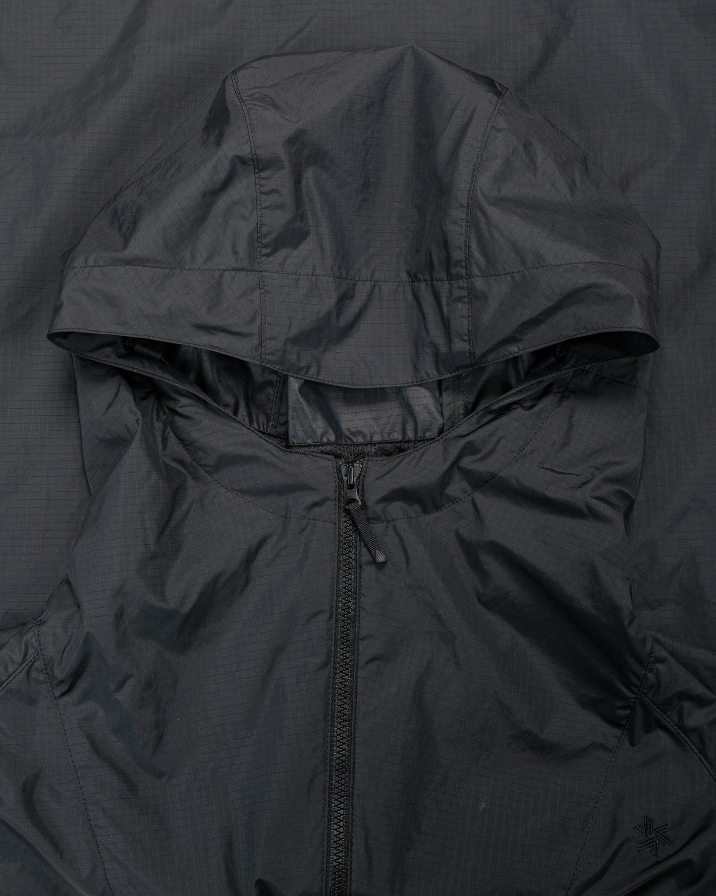 Goldwin Rip-stop Hooded Jacket Black