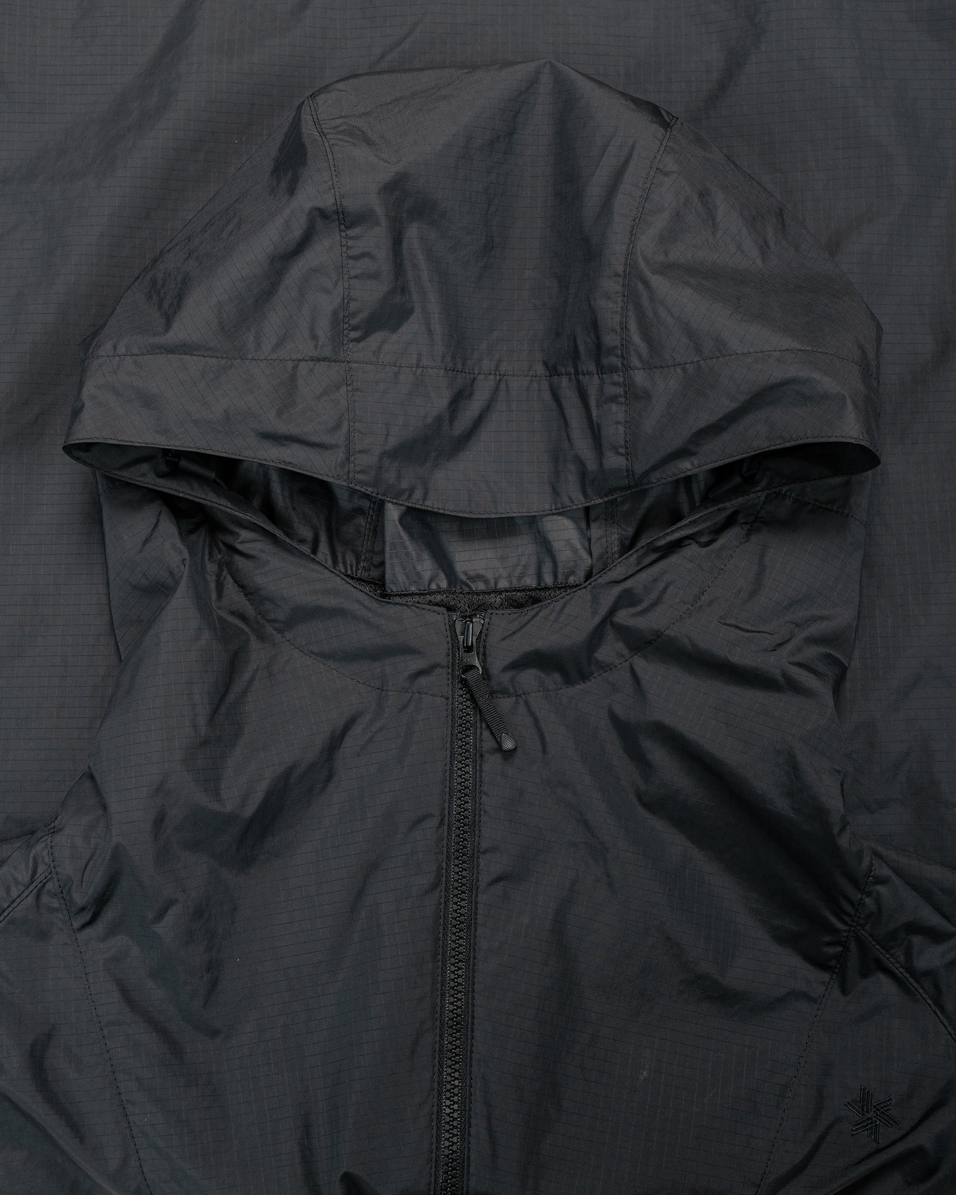 Goldwin Rip-stop Hooded Jacket Black