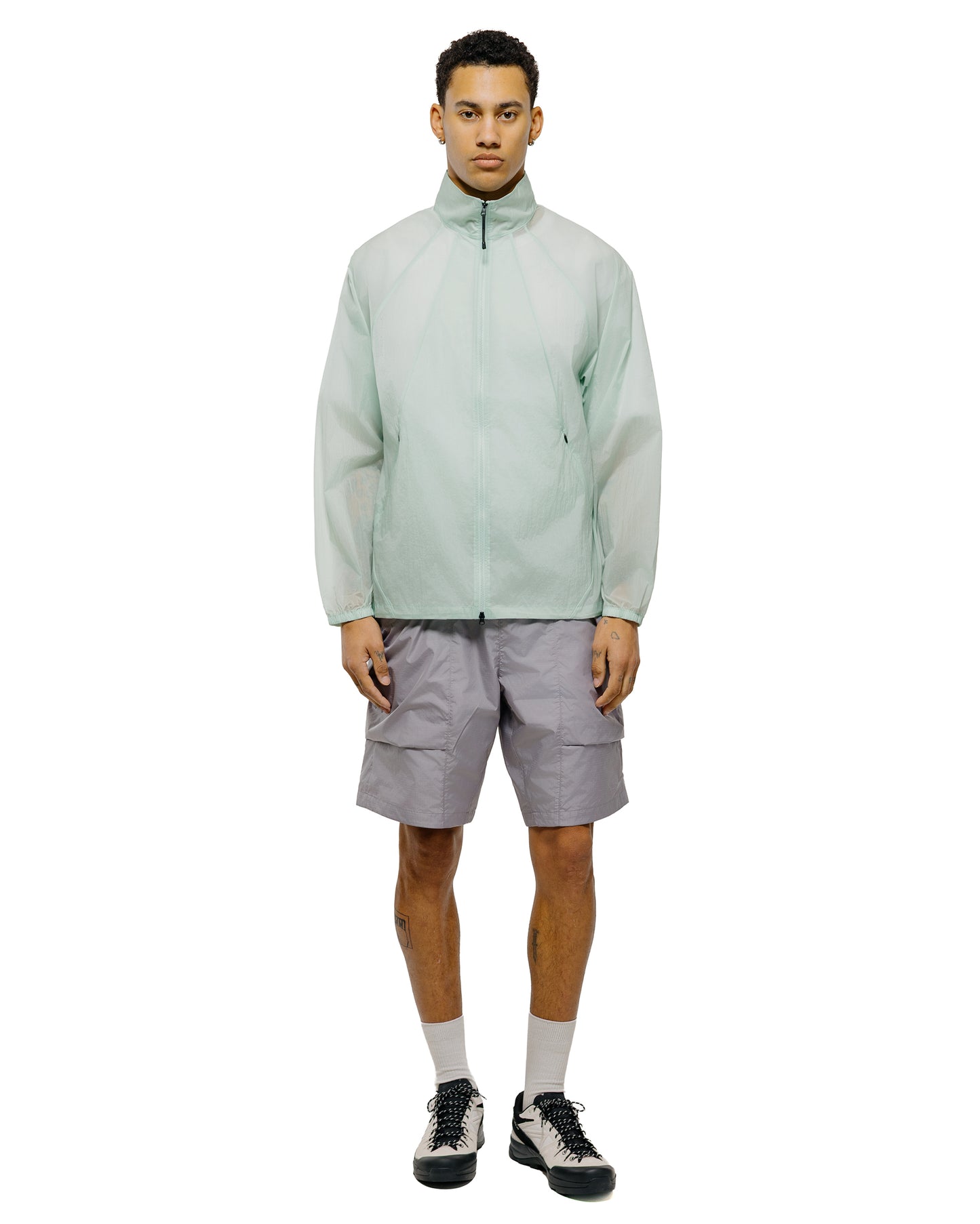 Goldwin Rip-stop Shorts Sleet Gray