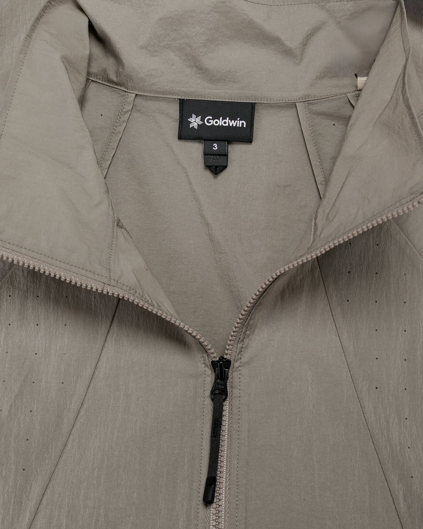 Goldwin Sheer Nylon Wind Jacket Arid Beige