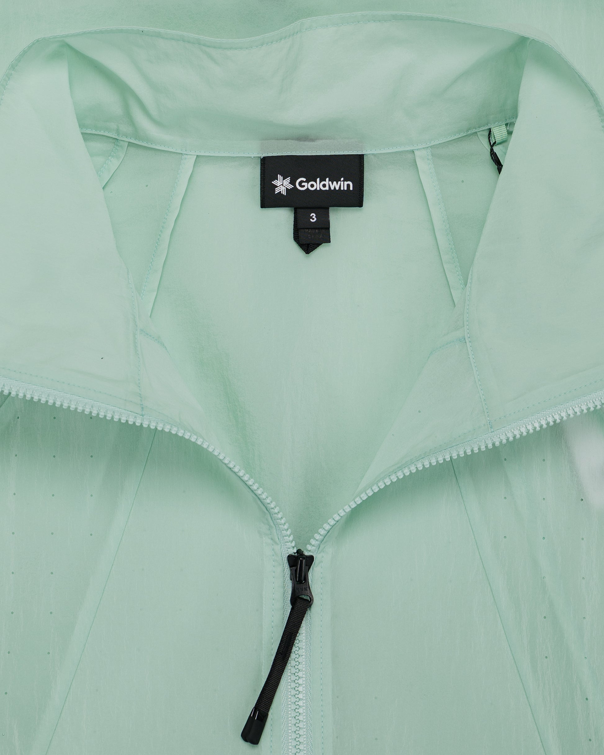 Goldwin Sheer Nylon Wind Jacket Opal Green