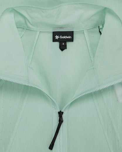 Goldwin Sheer Nylon Wind Jacket Opal Green