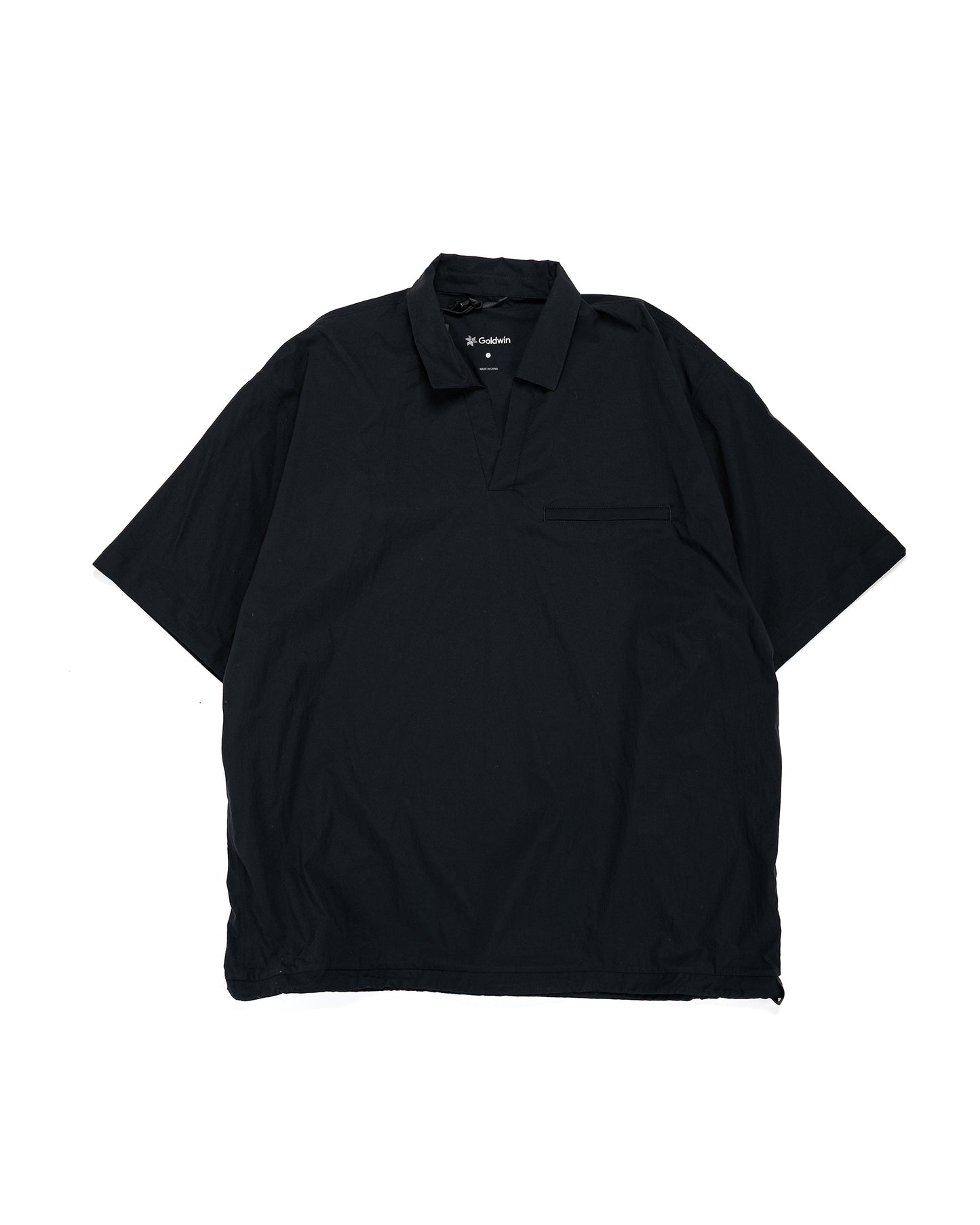 Goldwin Stretch Bilo S/S Pullover Black