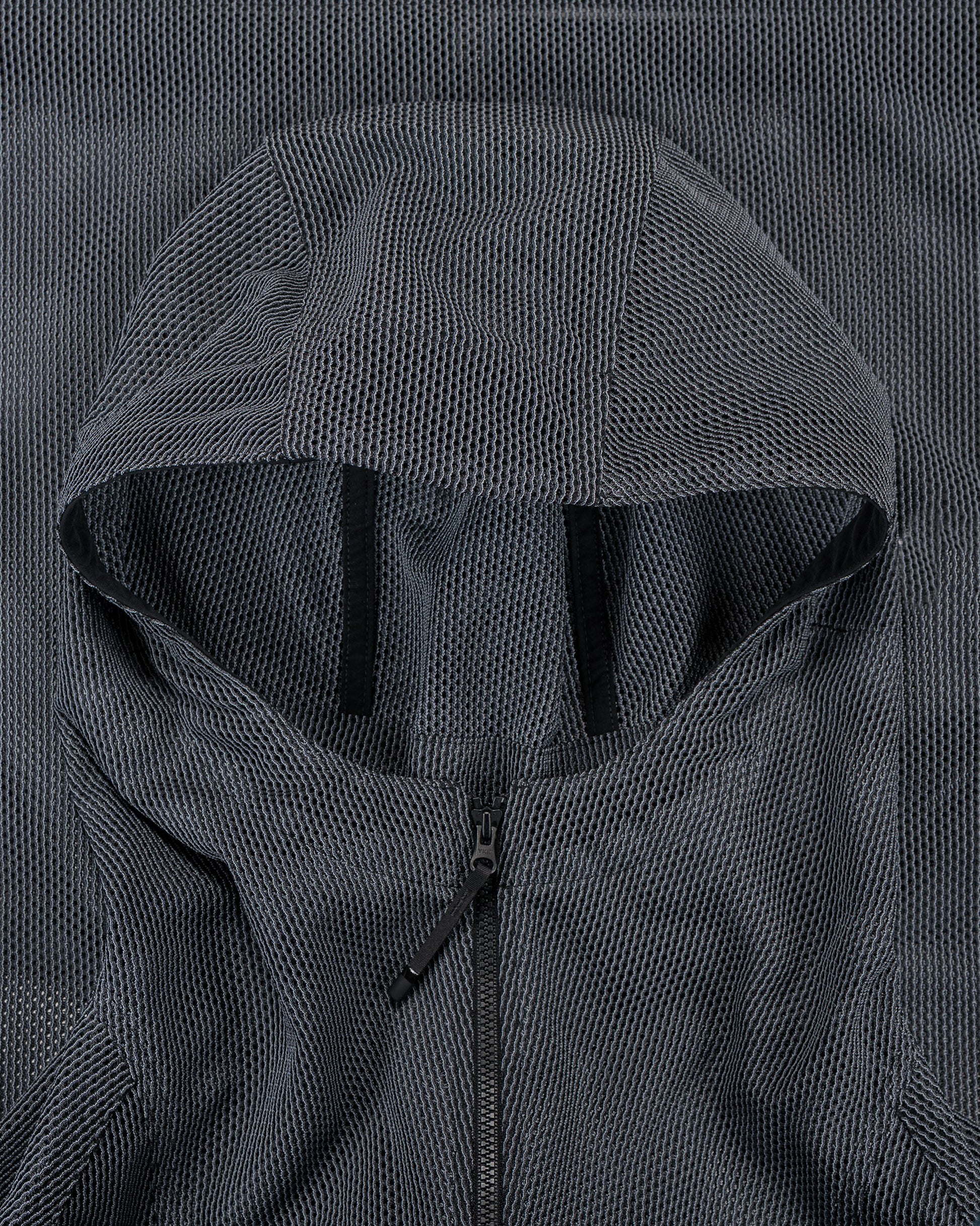 Goldwin Tonalith Mesh Hooded Jacket Black