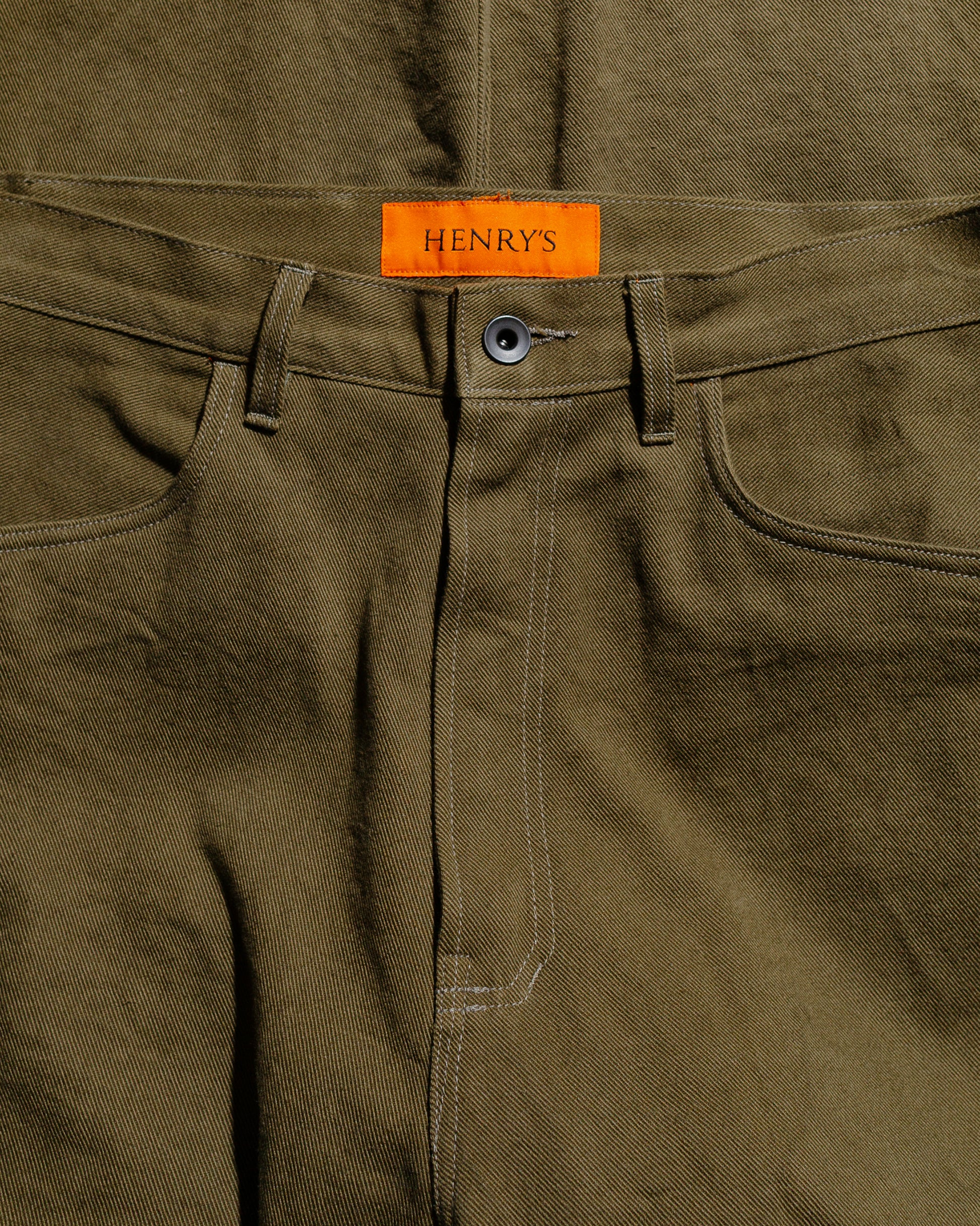 HENRY'S Curved Jeans Crushed Olive