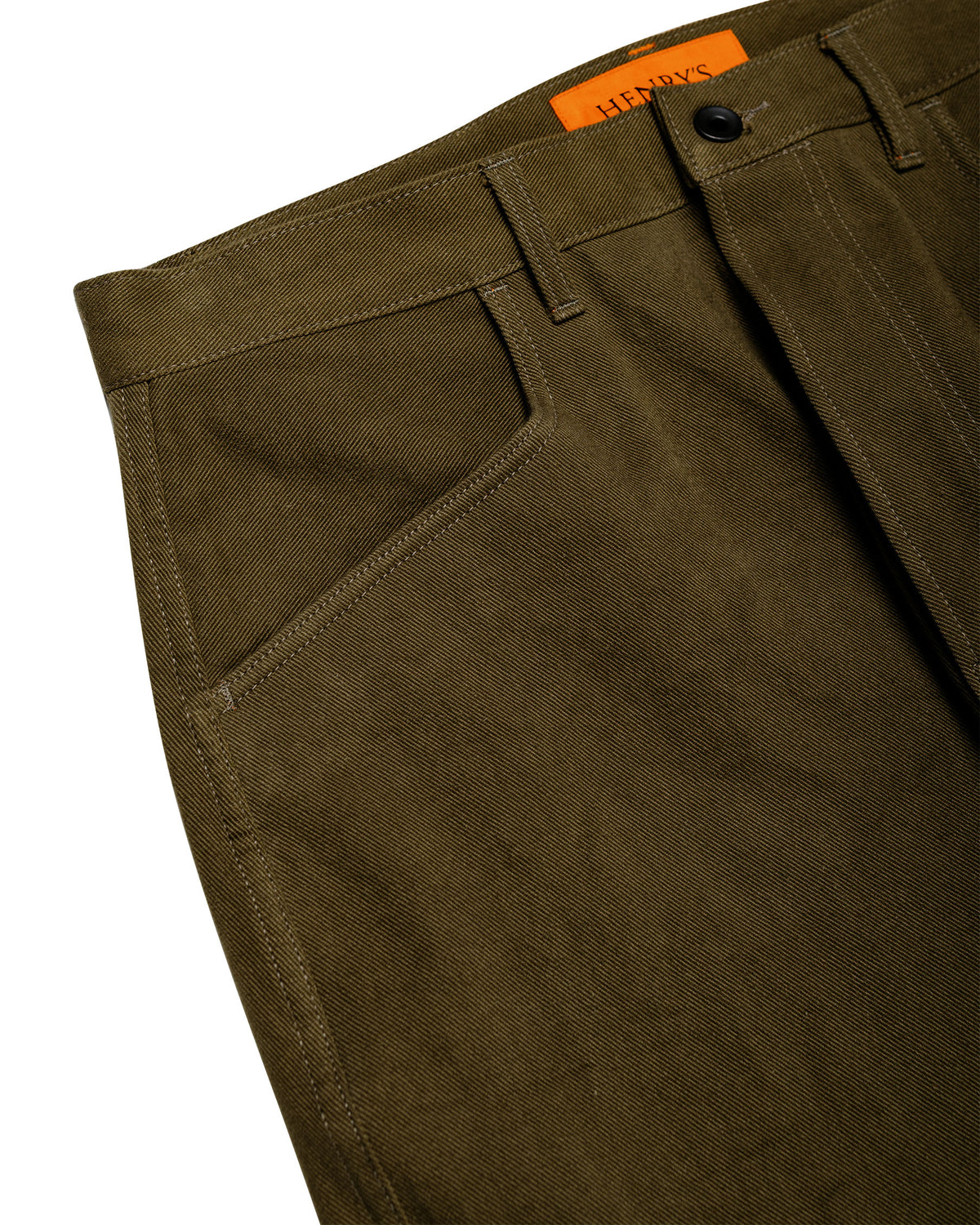 HENRY'S Curved Jeans LHT Crushed Olive