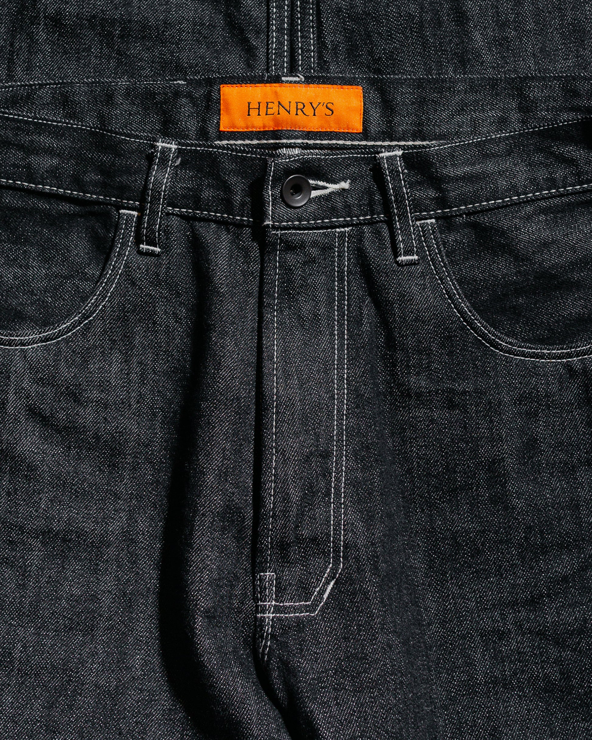 HENRY'S Rounded Jeans Black/Natural
