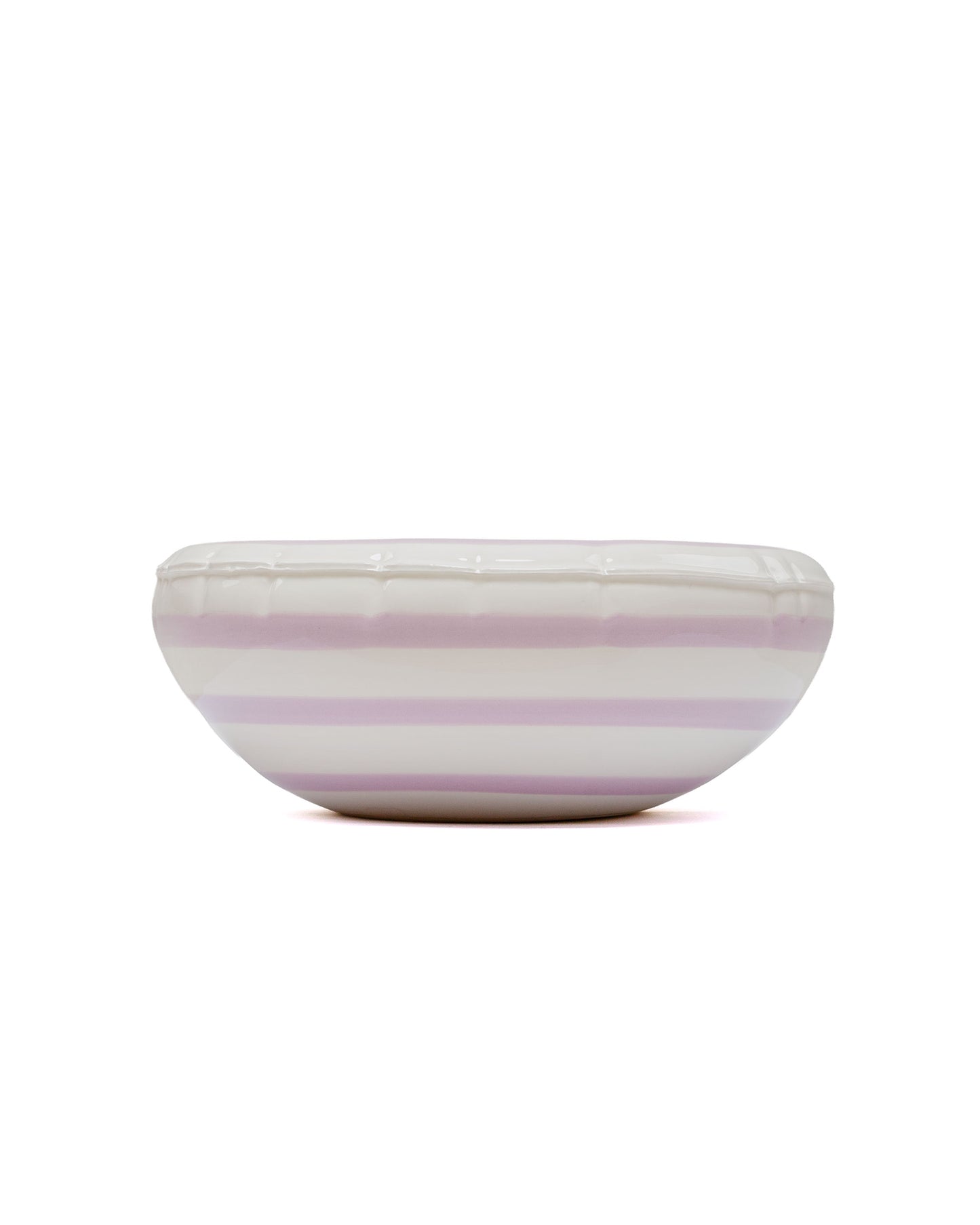 Home Studyo Bowl 'Lisa' Stripes Lavender Gloss
