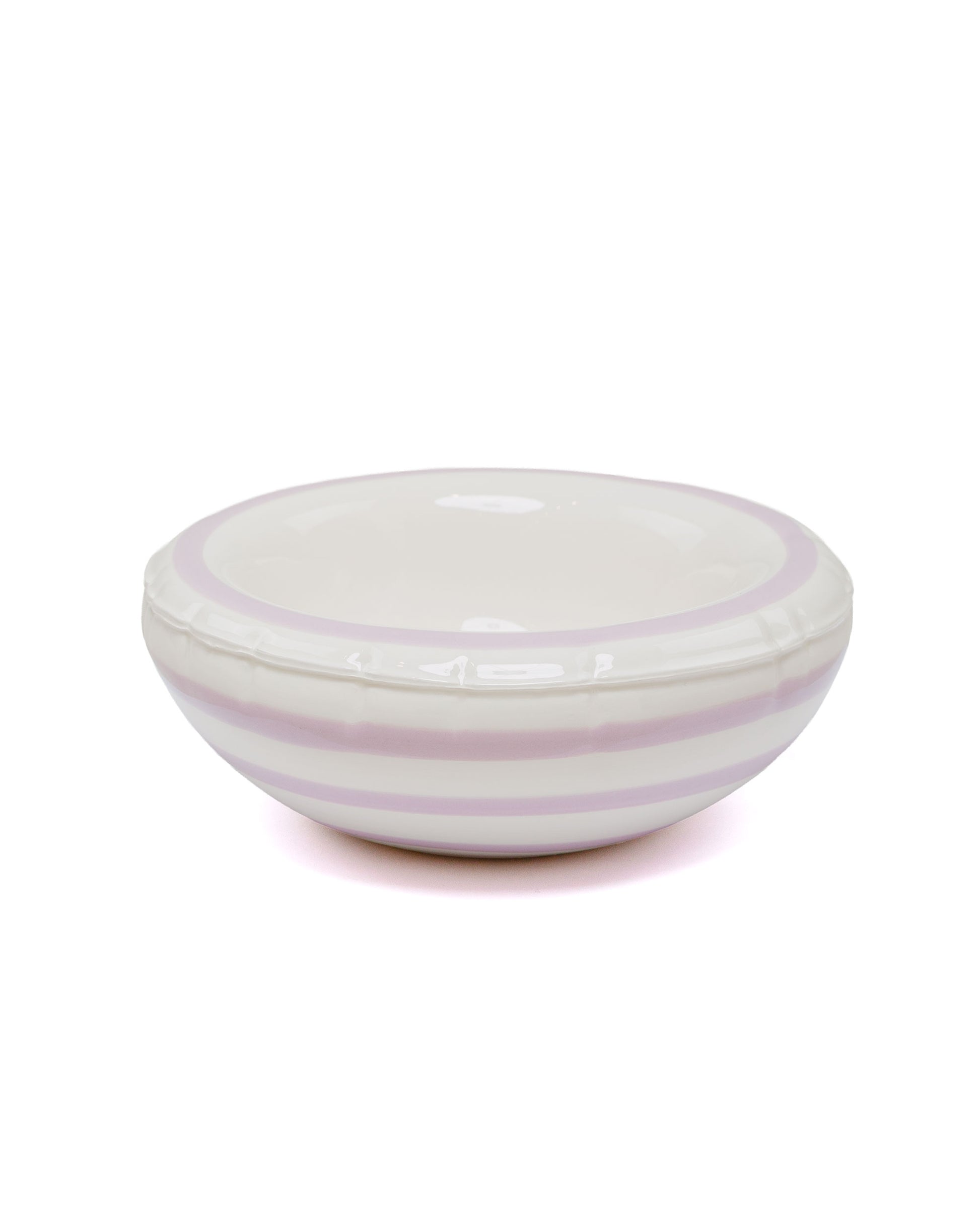 Home Studyo Bowl 'Lisa' Stripes Lavender Gloss