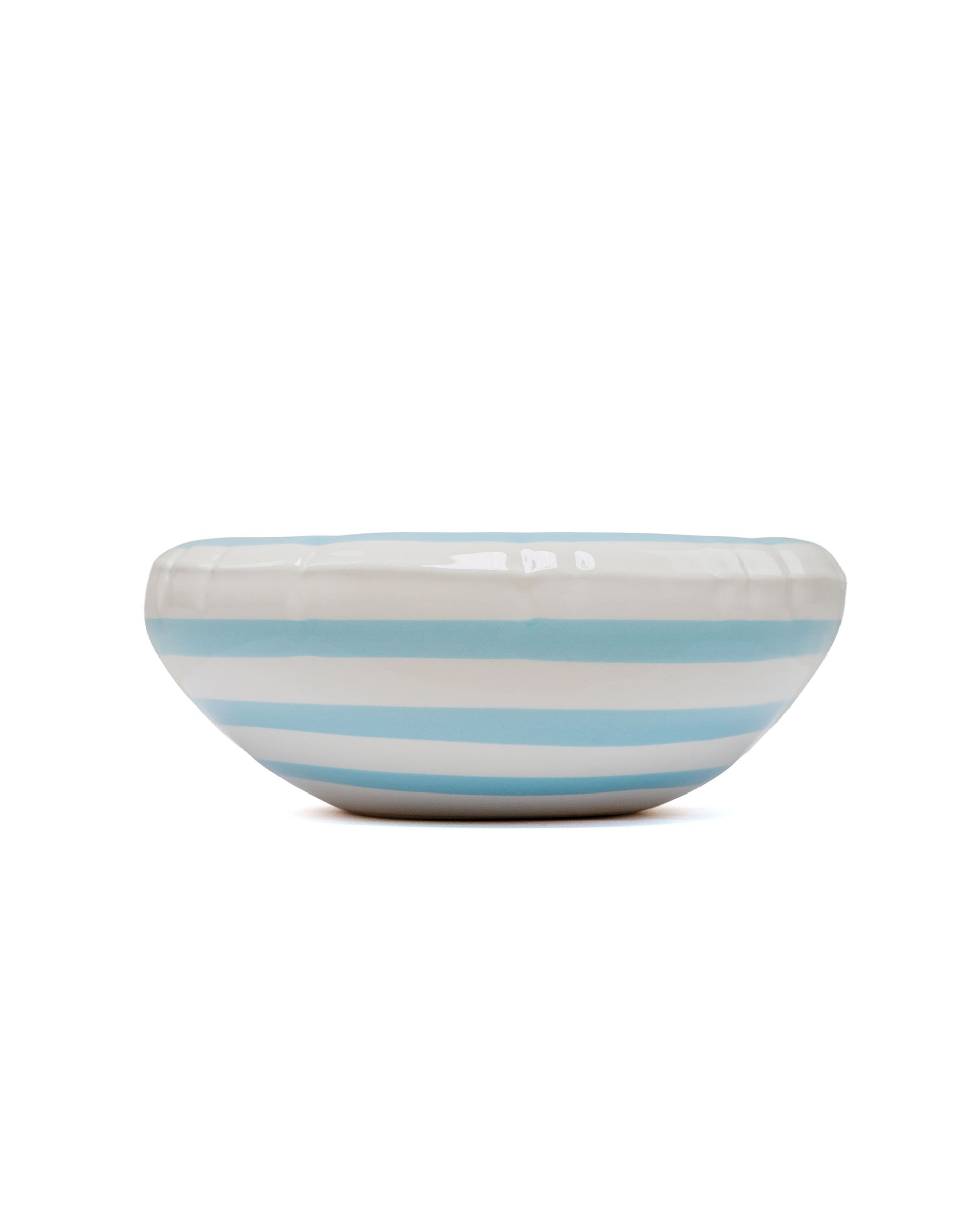 Home Studyo Bowl 'Lisa' Stripes Ocean Gloss