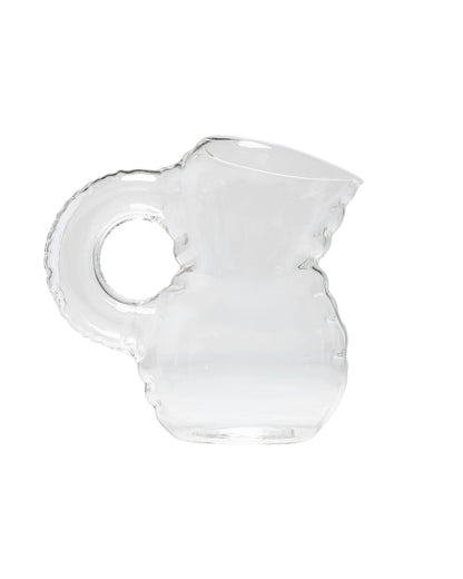 Home Studyo Jug 'Emily' Clear Glass
