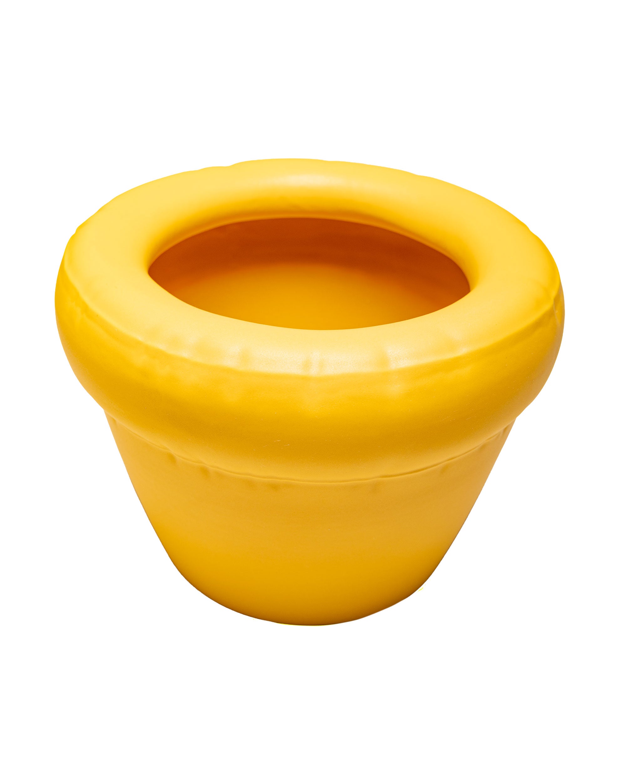 Home Studyo Planter 'Pierre' Yolk Matte