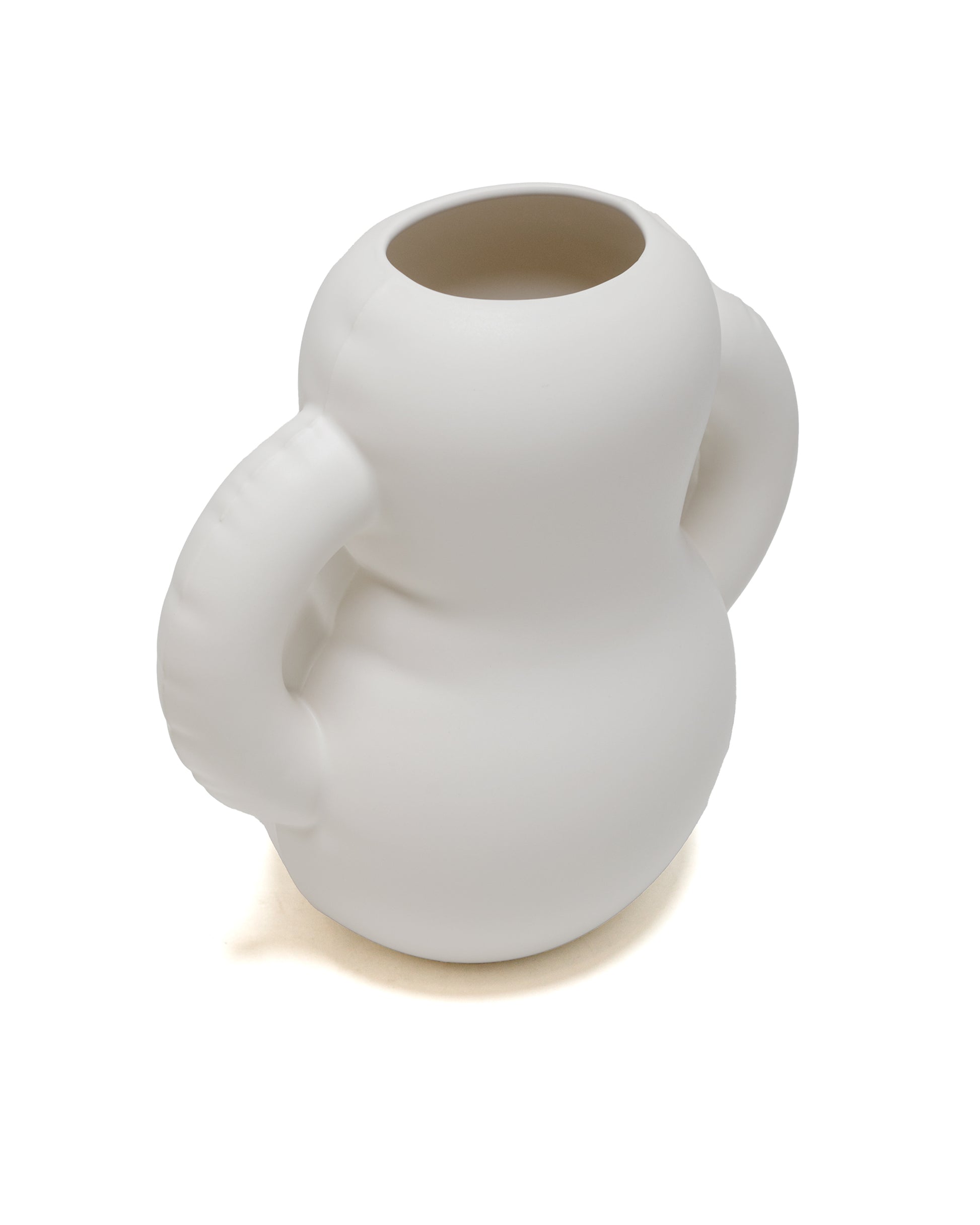 Home Studyo Vase 'Oscar' Bone side