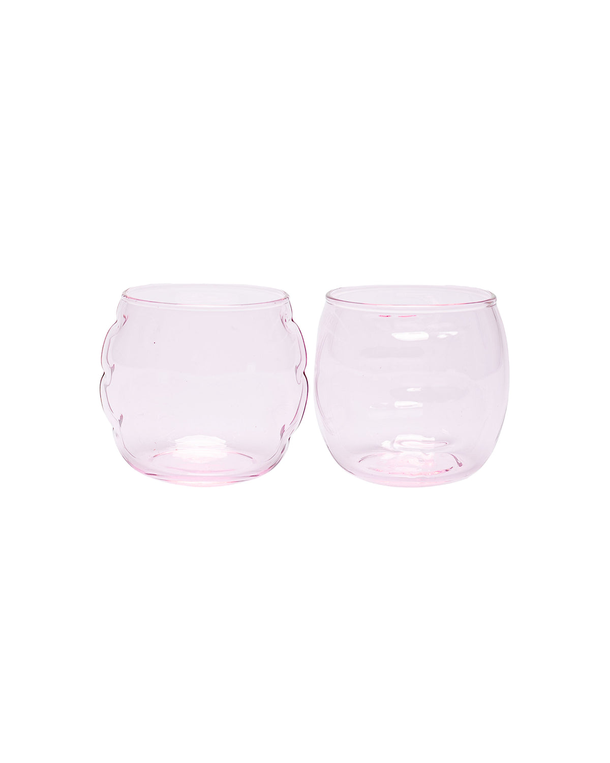 Home Studyo 'BOB' Orchid Glass
