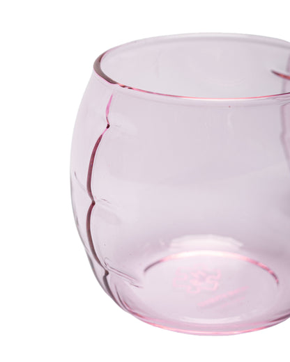 Home Studyo 'BOB' Orchid Glass