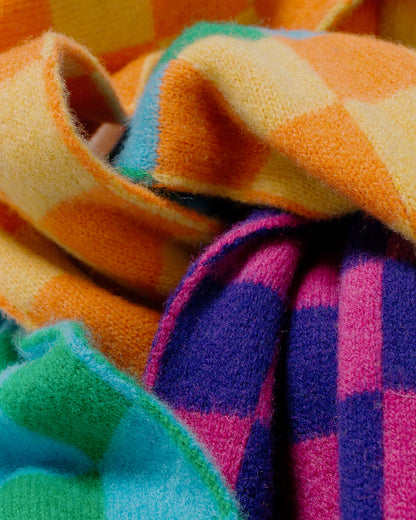 Howlin' Cosmic Checkerboard Scarf Astro