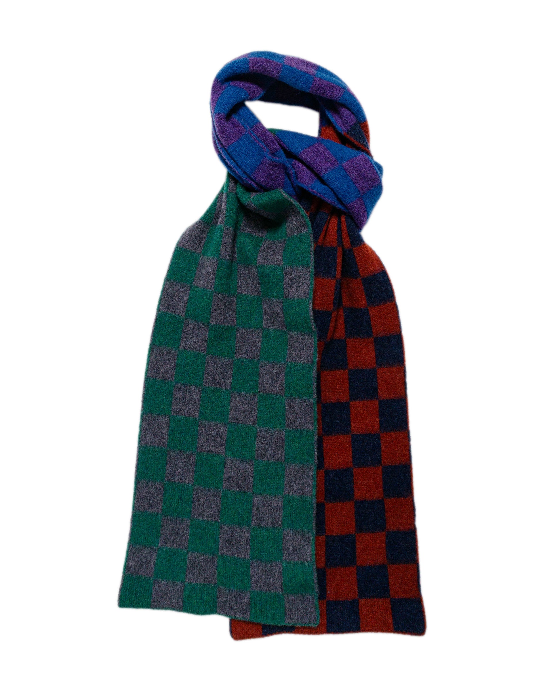 Howlin' Cosmic Checkerboard Scarf Nevermind