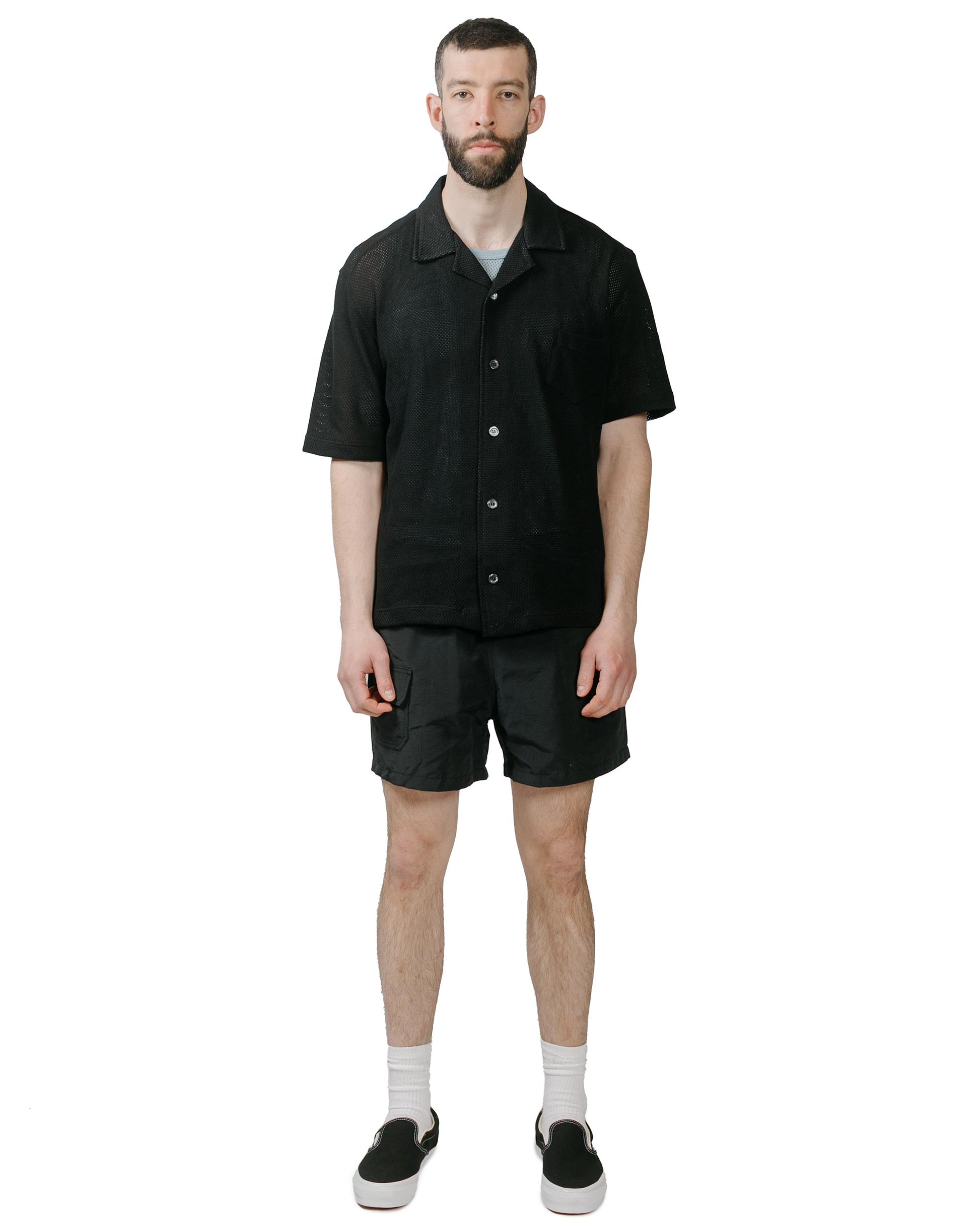 Howlin' Doppler Effect Shorts Black Water Repellent Nylon model full