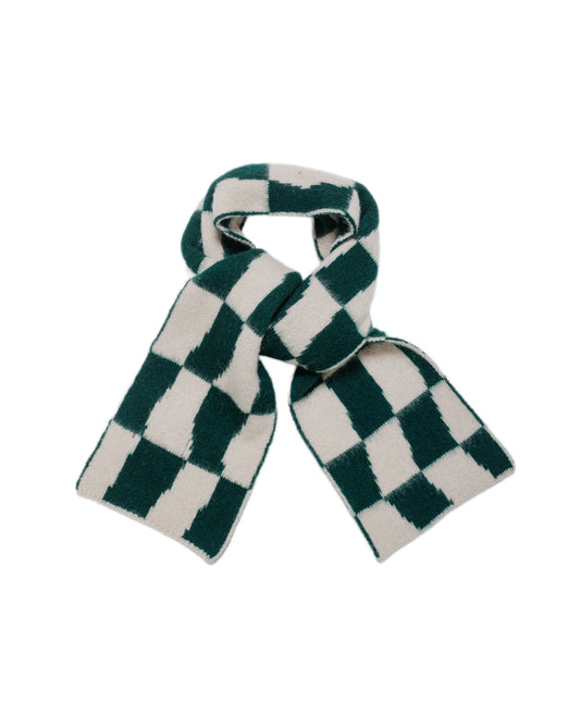 Howlin' Mini Checkerboard Scarf Forest