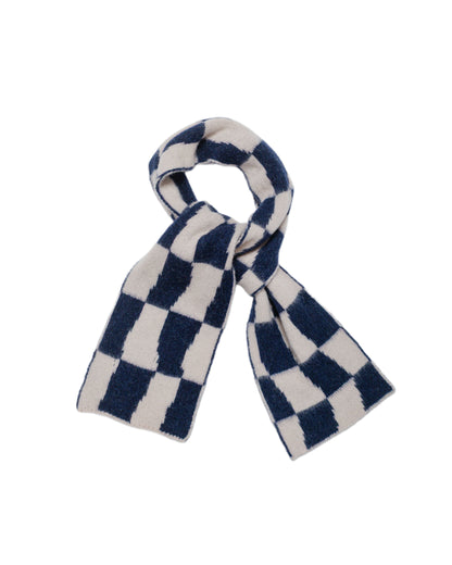 Howlin' Mini Checkerboard Scarf Navy