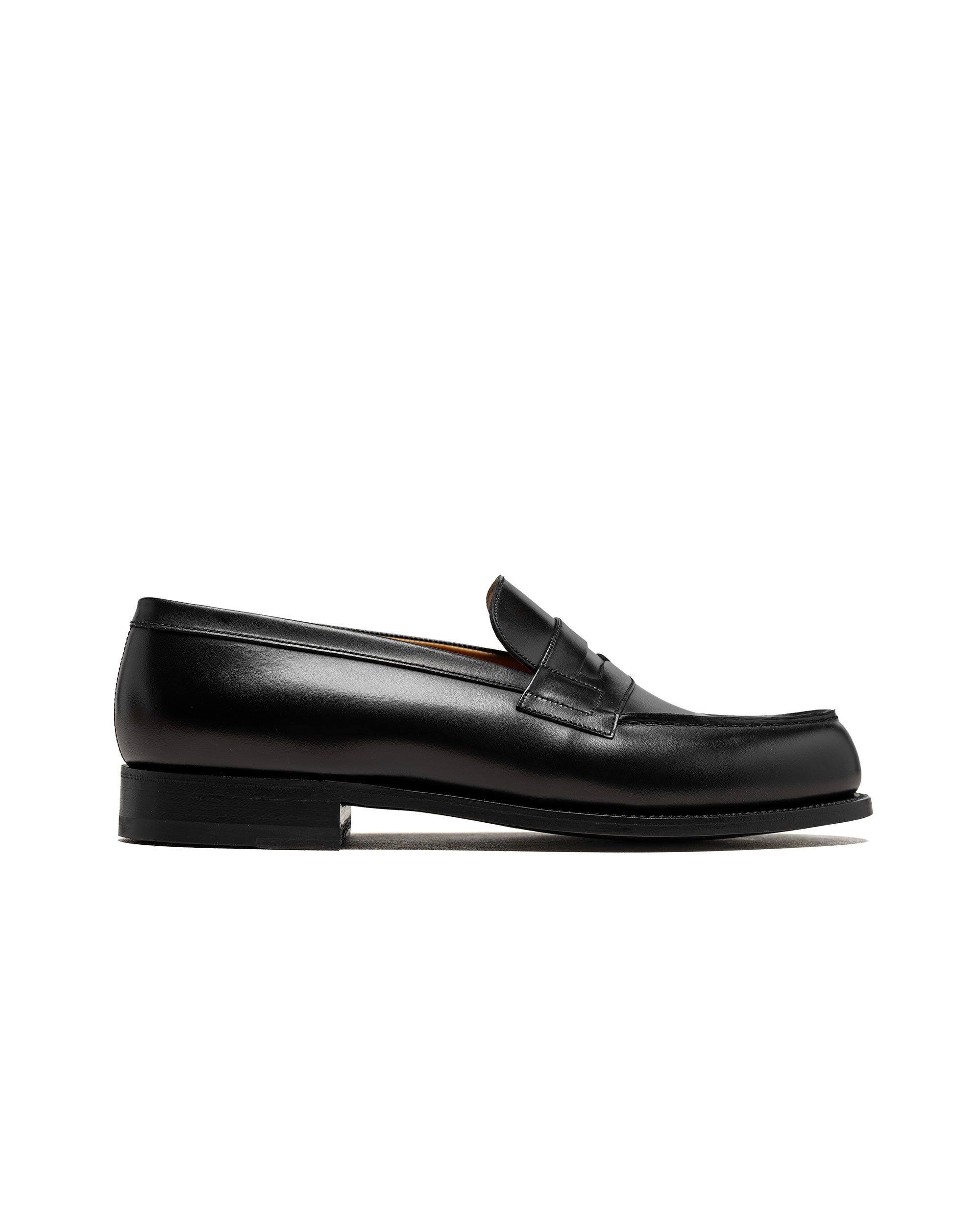 J.M. Weston Golf Derby Dark Brown Boxcalf Leather