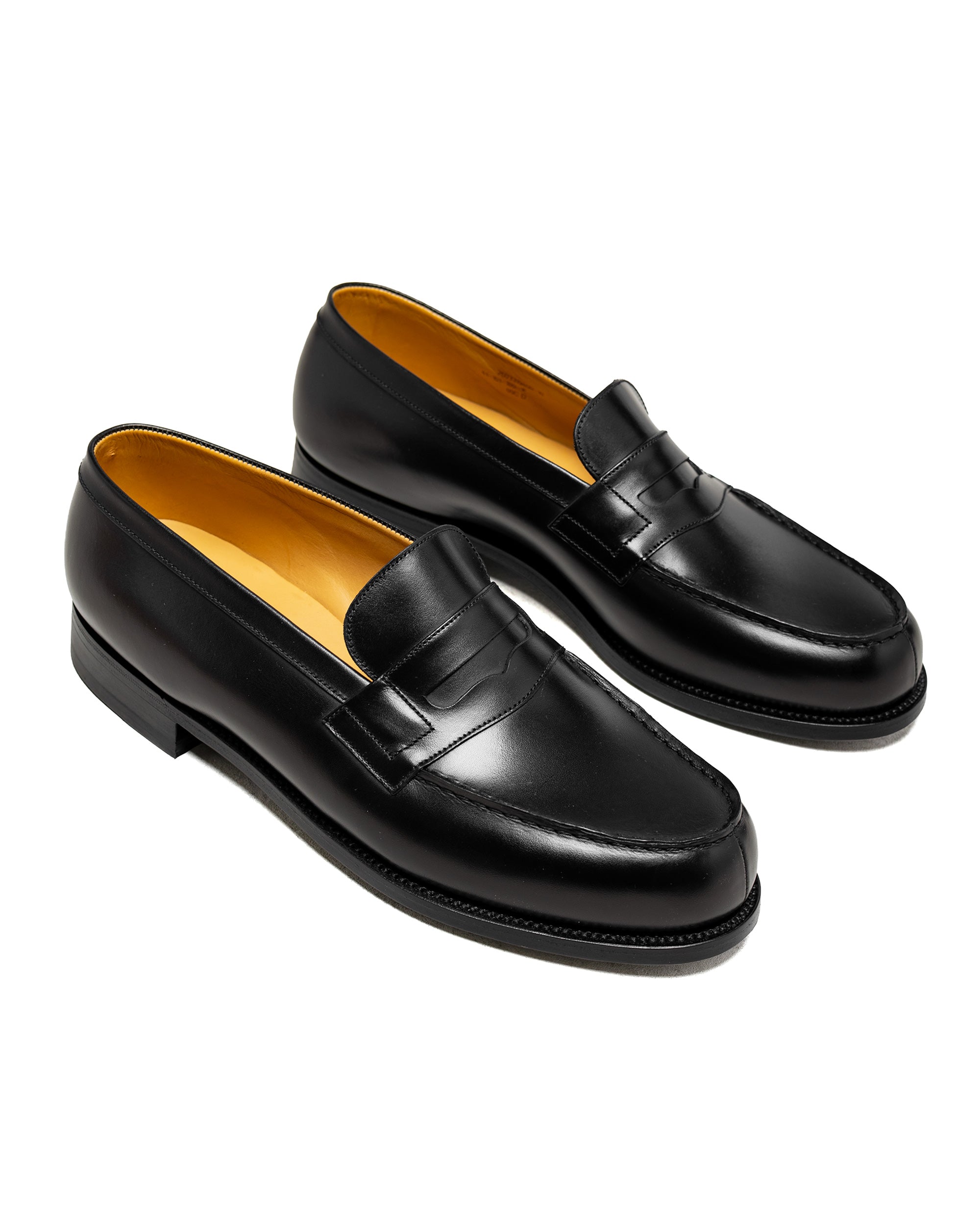 J.M. Weston Golf Derby Dark Brown Boxcalf Leather