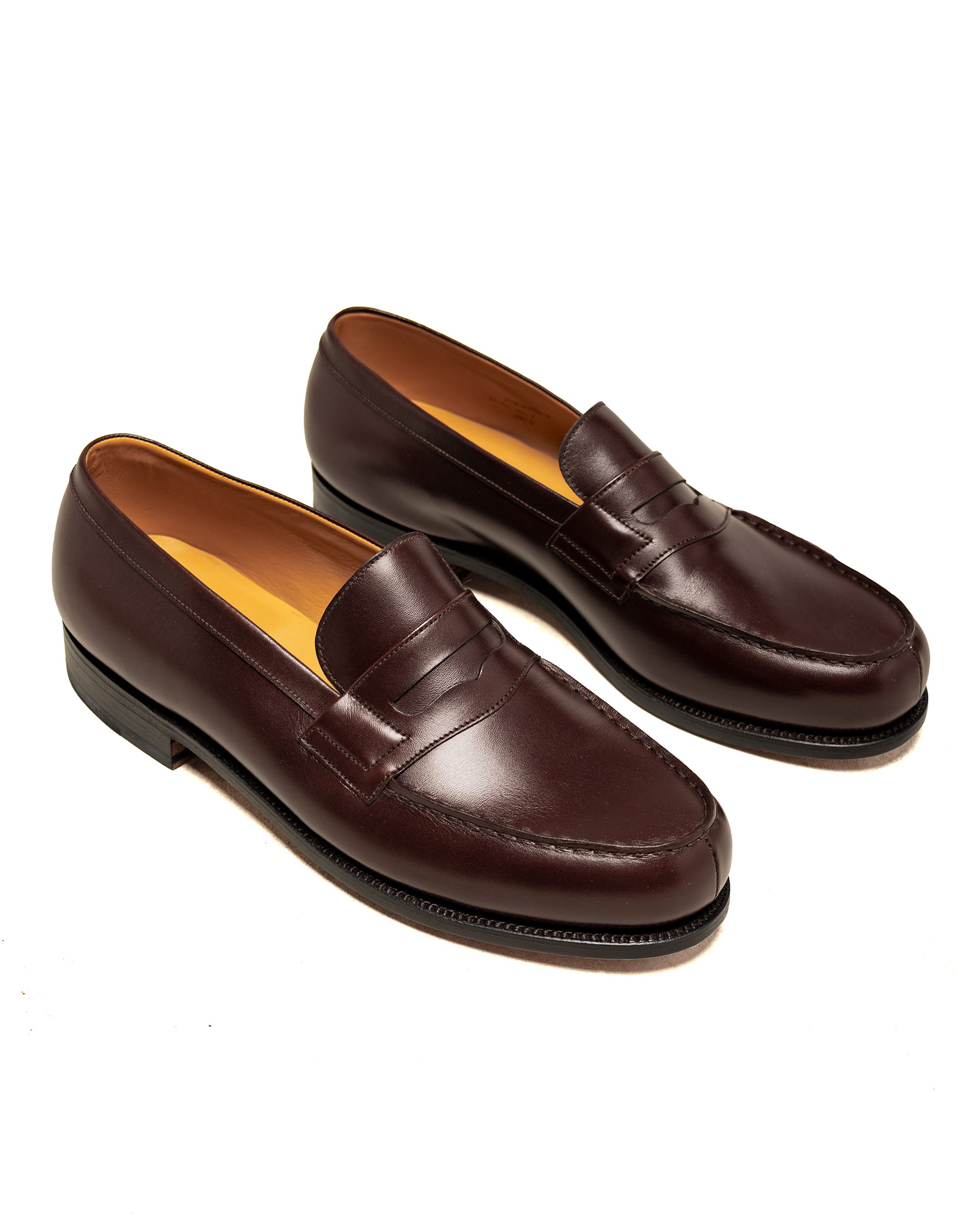 J.M. Weston Golf Derby Black Boxcalf Leather