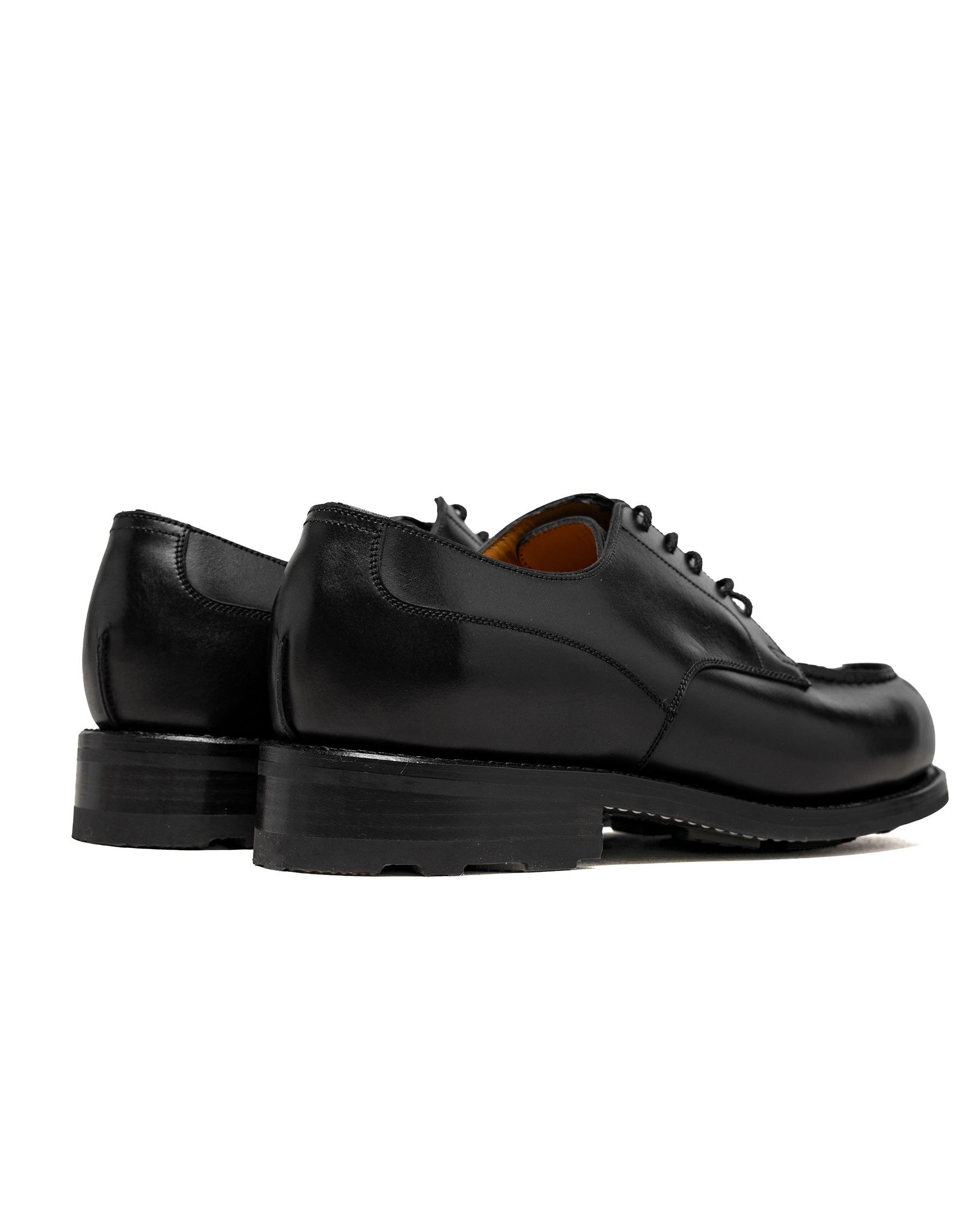 J.M. Weston Golf Derby Black Boxcalf Leather
