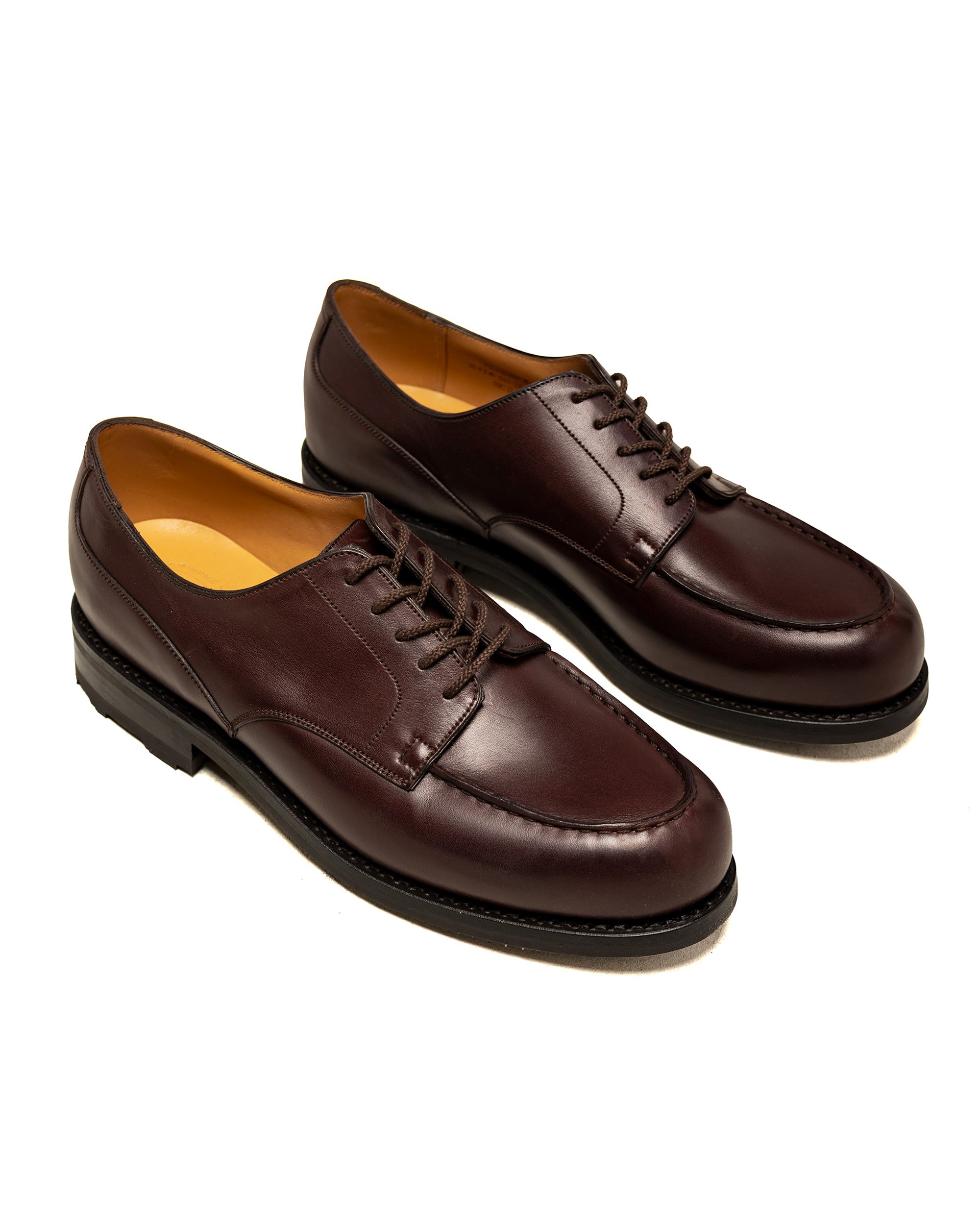 J.M. Weston Golf Derby Black Boxcalf Leather