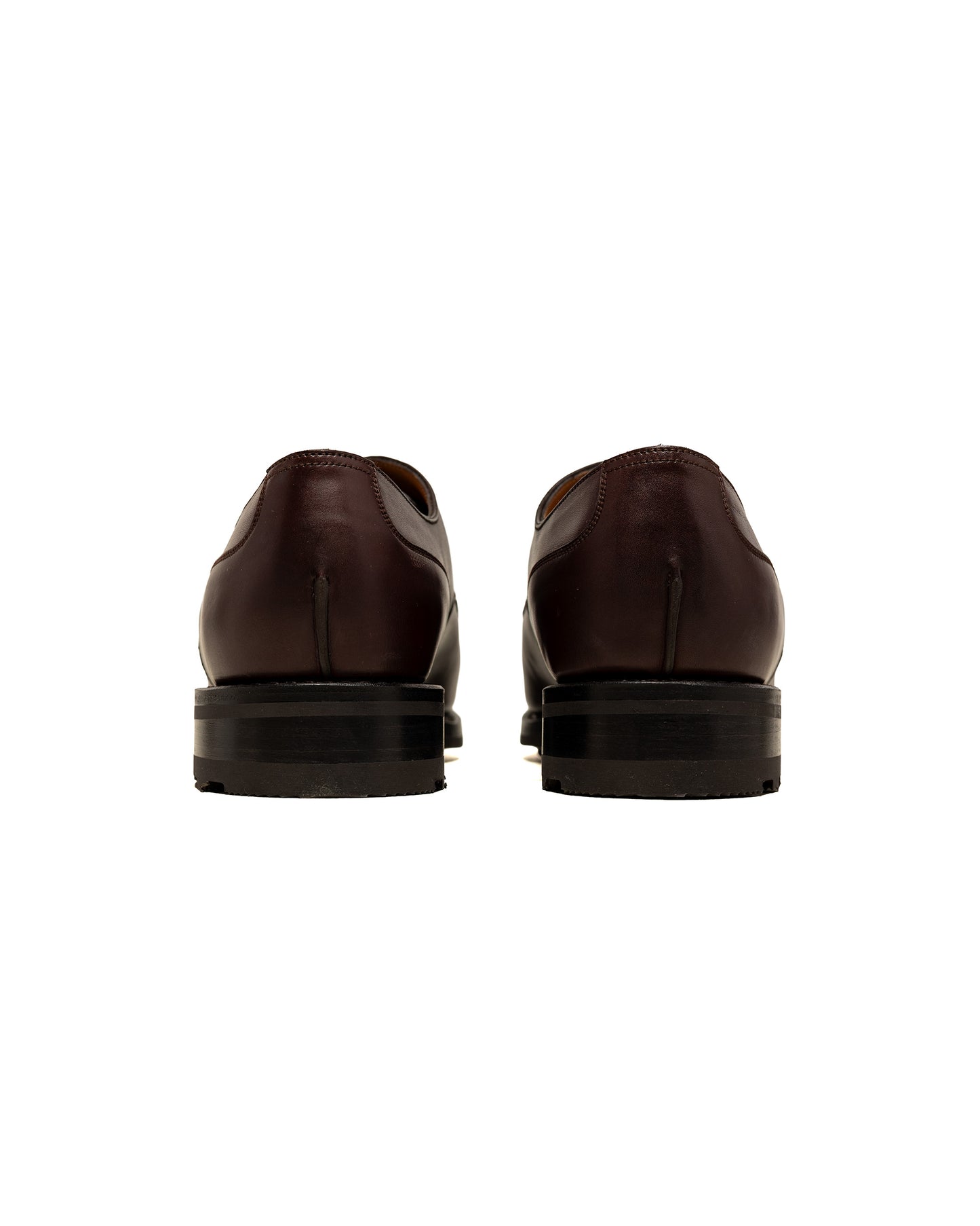 J.M. Weston Golf Derby Dark Brown Boxcalf Leather
