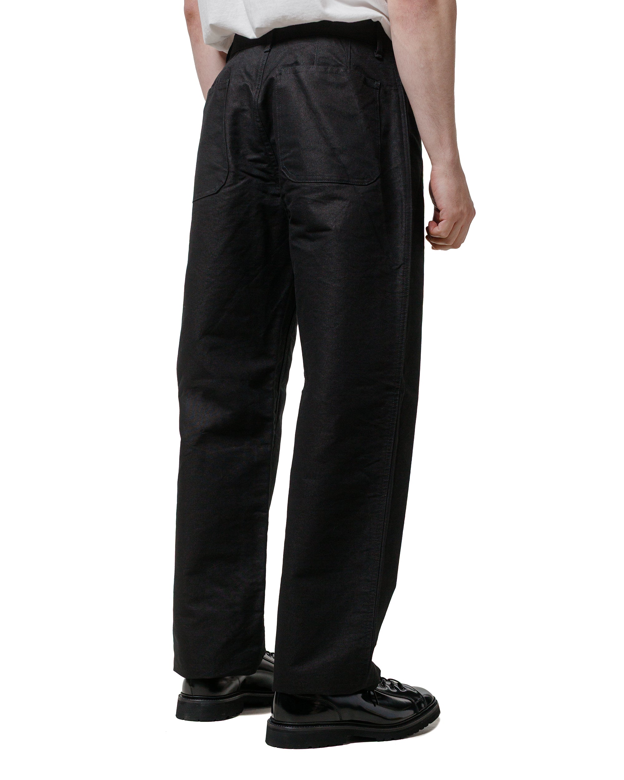 James Coward 5PKT Jean Black Cotton Washi Duck