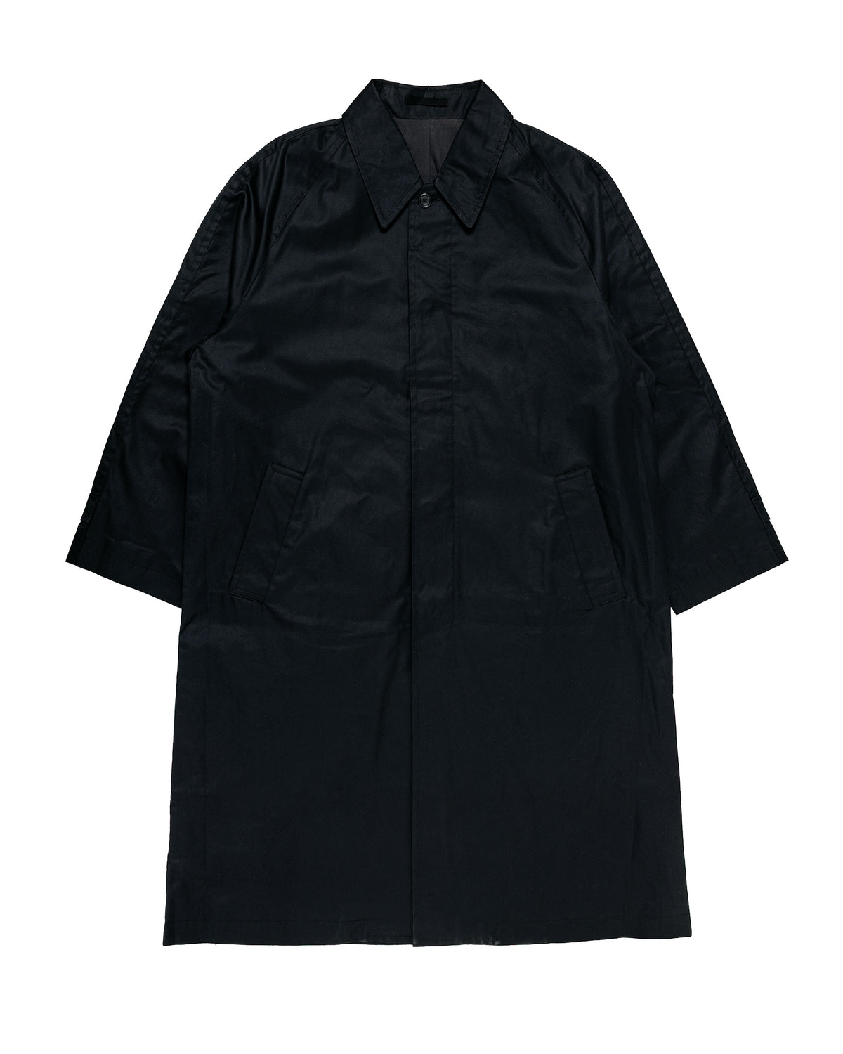James Coward Draft Coat Master Shield Black
