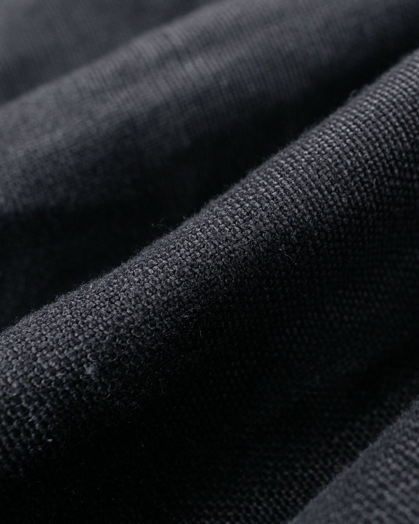 James Coward Machine Jacket Black Belgian Linen