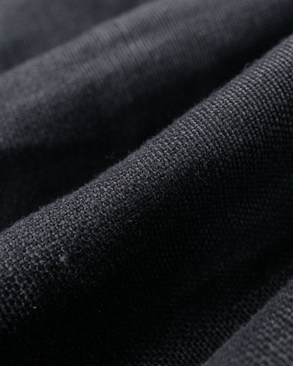 James Coward Machine Jacket Black Belgian Linen